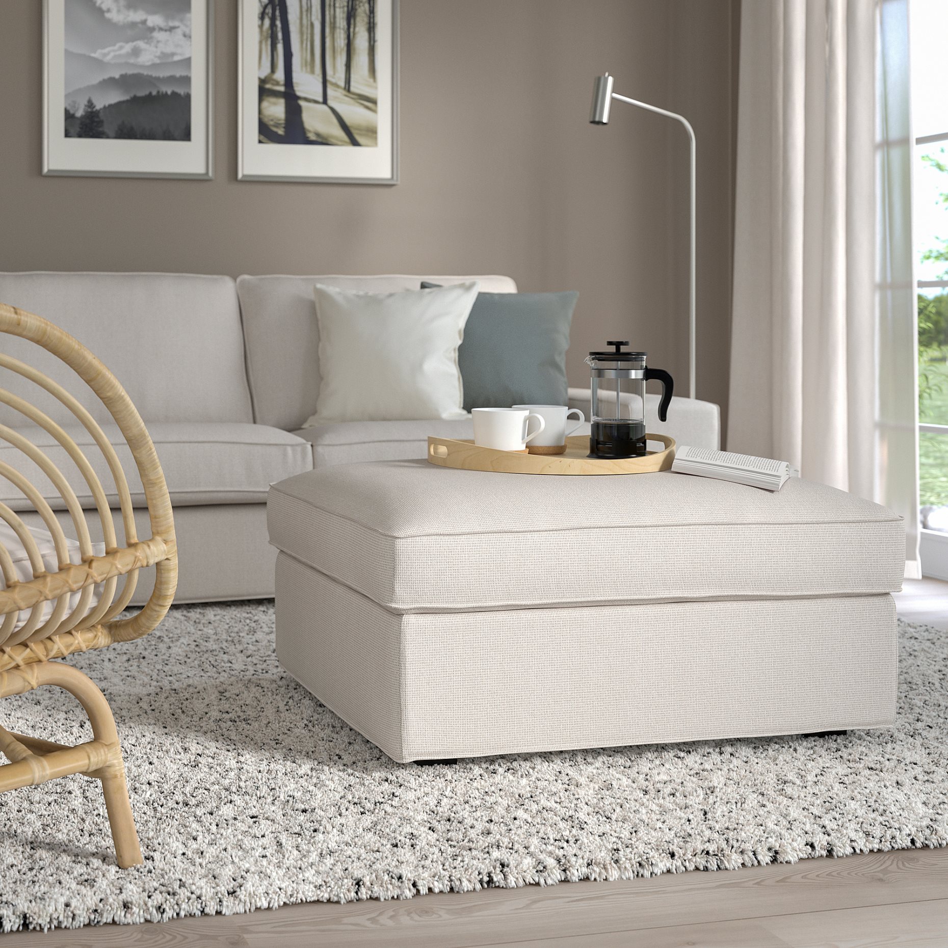 KIVIK, footstool with storage, 594.828.98