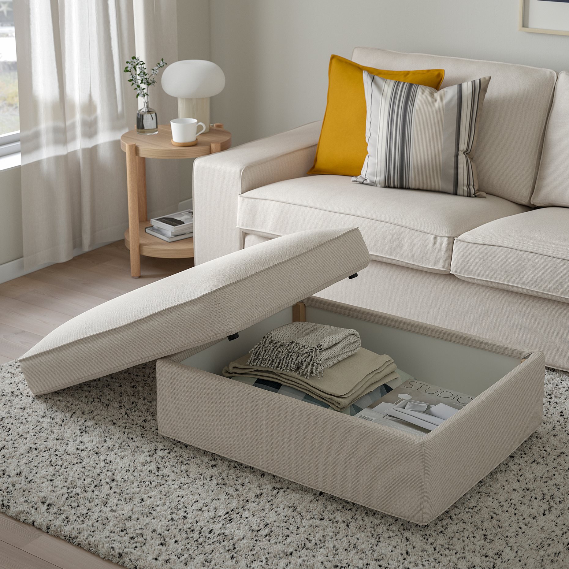 KIVIK, footstool with storage, 594.828.98