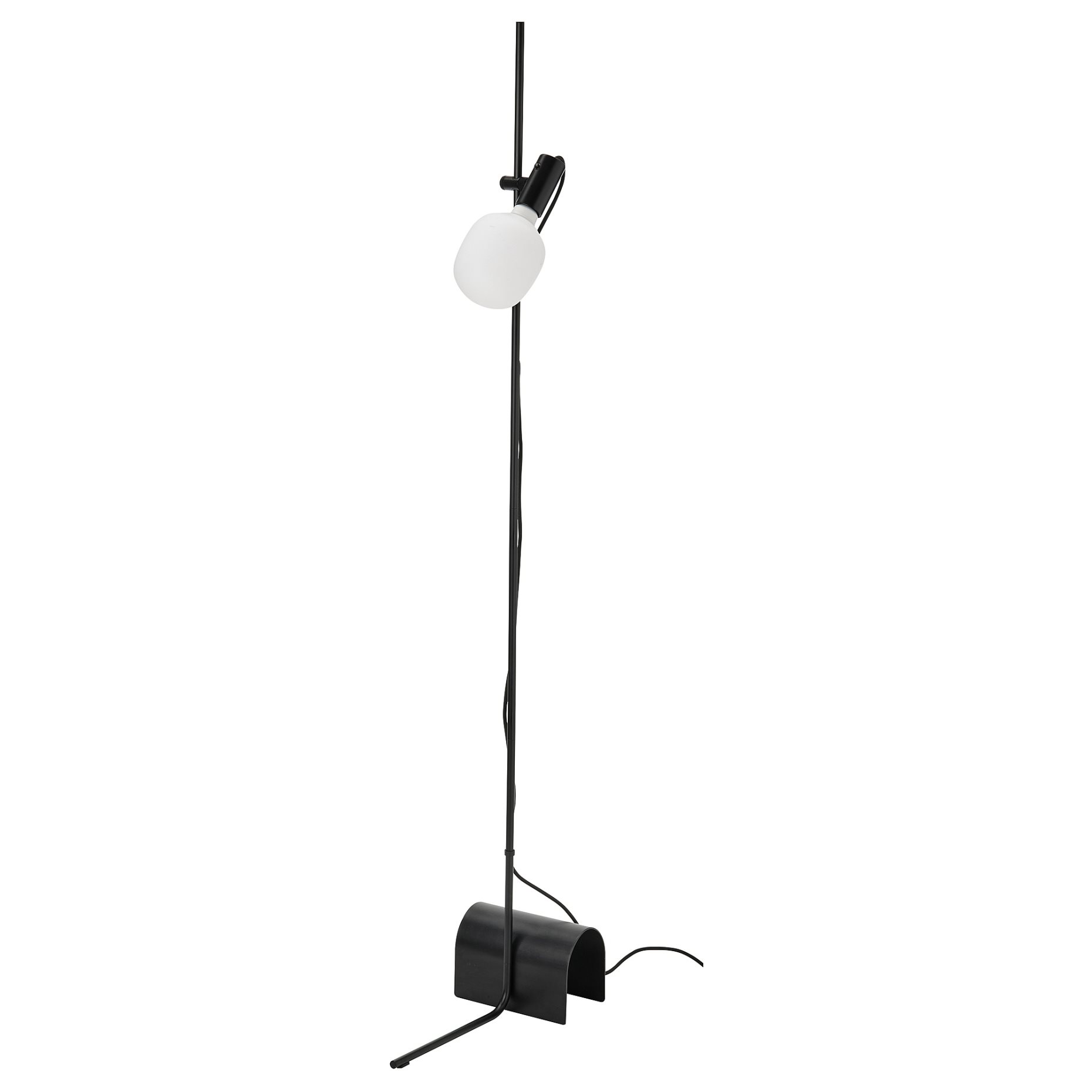 HARSLINGA/TRADFRI, floor lamp with light bulb/smart, 595.134.99