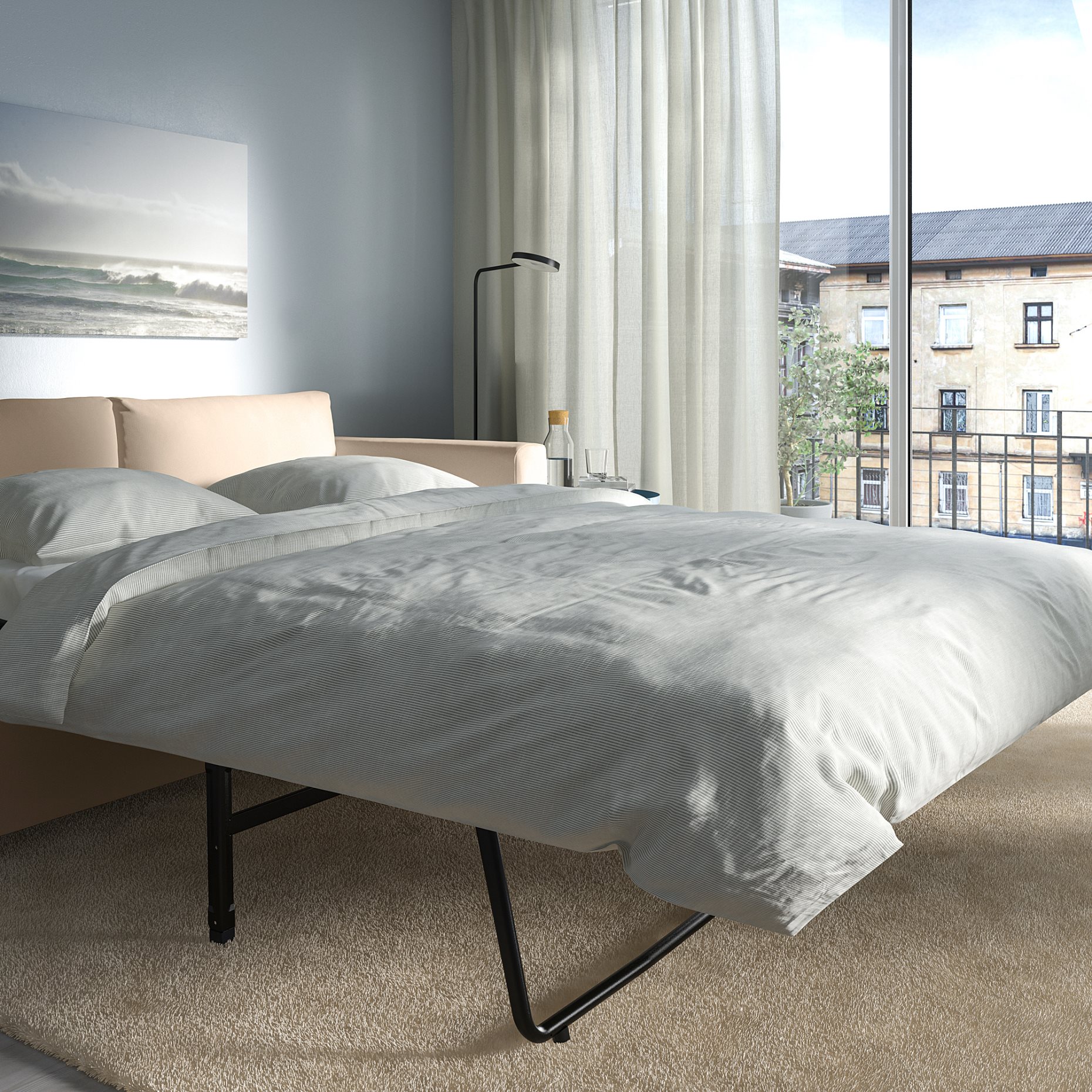 VIMLE, 2-seat sofa-bed, 595.370.23