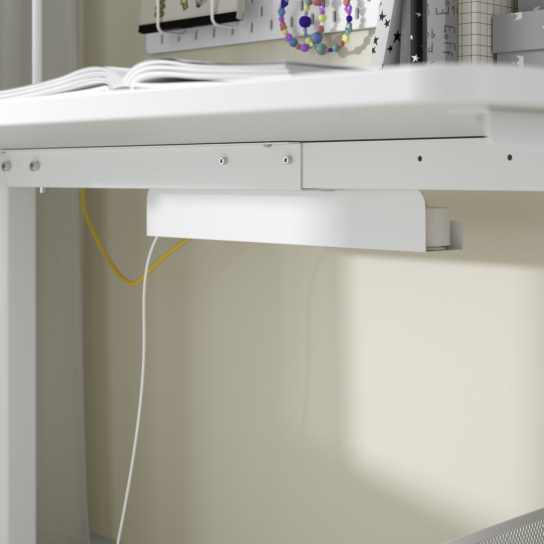 RELATERA, desk combination sit/stand, 117x60 cm, 595.557.62