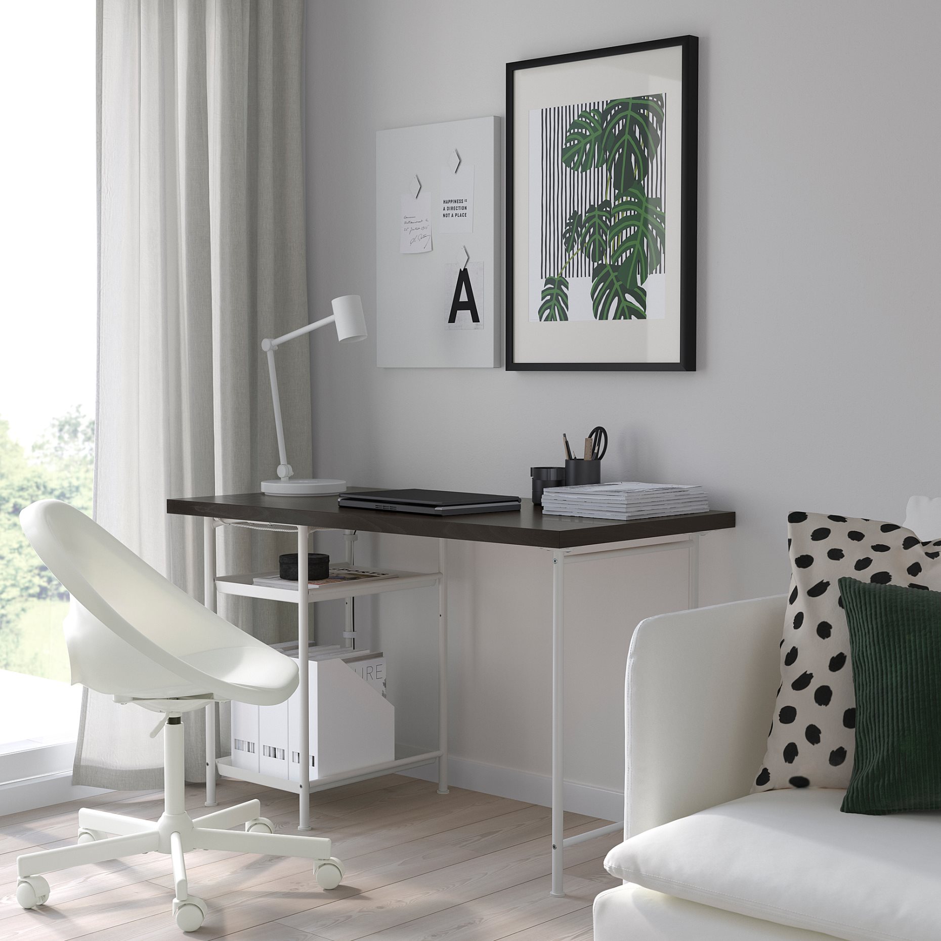 LAGKAPTEN/SPAND, γραφείο, 120x60 cm, 595.636.20