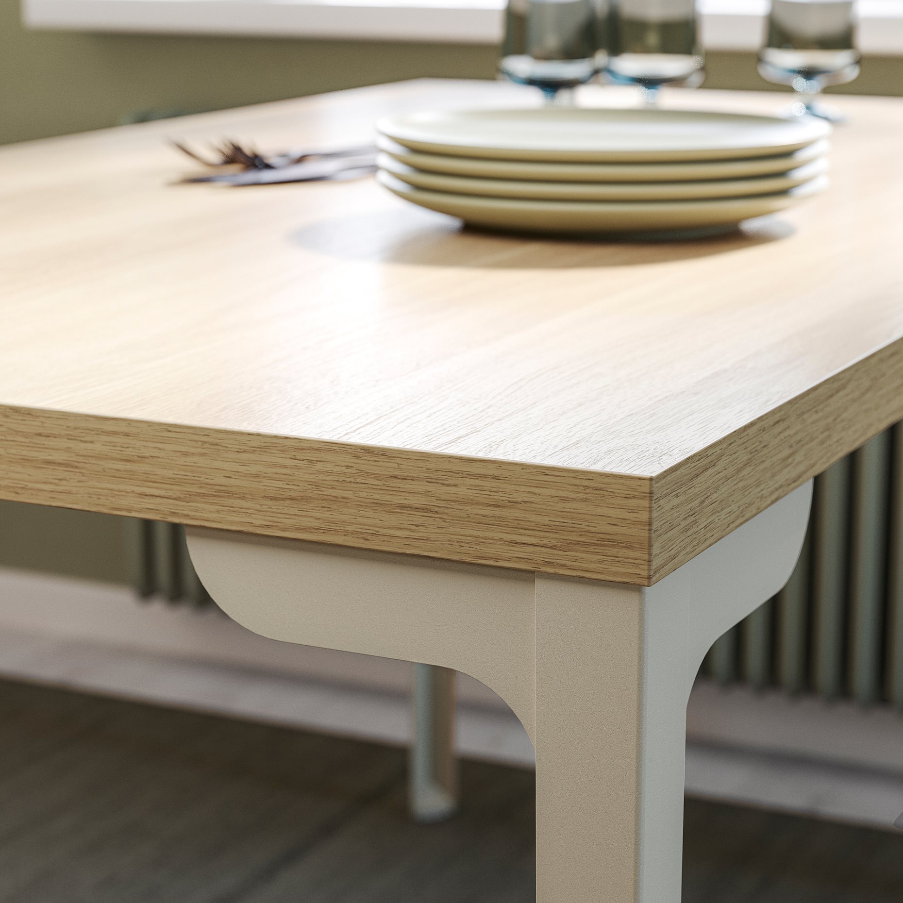 SKÅLSTA, table and 4 chairs, 140x80 cm, 596.089.87