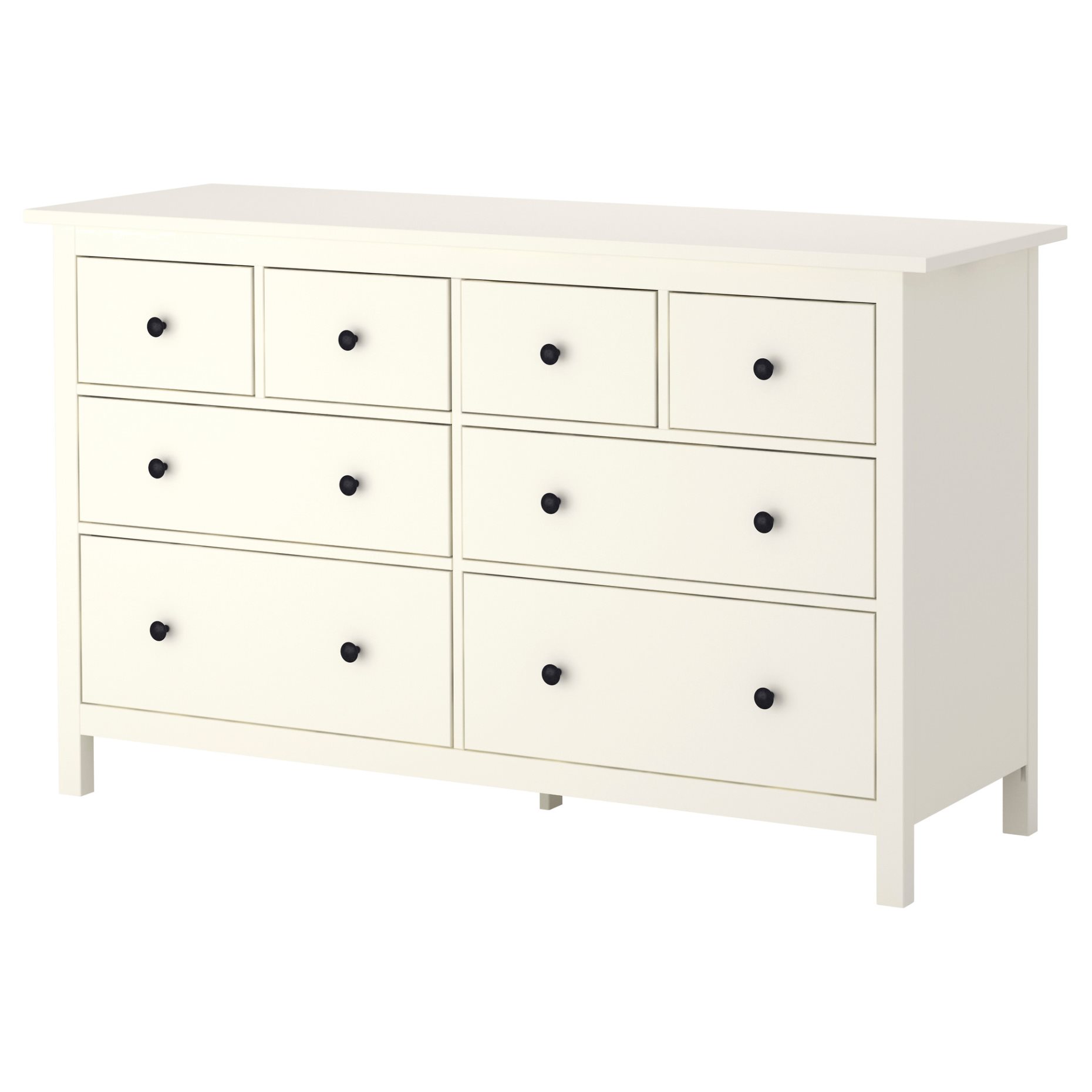 HEMNES, συρταριέρα με 8 συρτάρια, 160x95 cm, 602.453.68