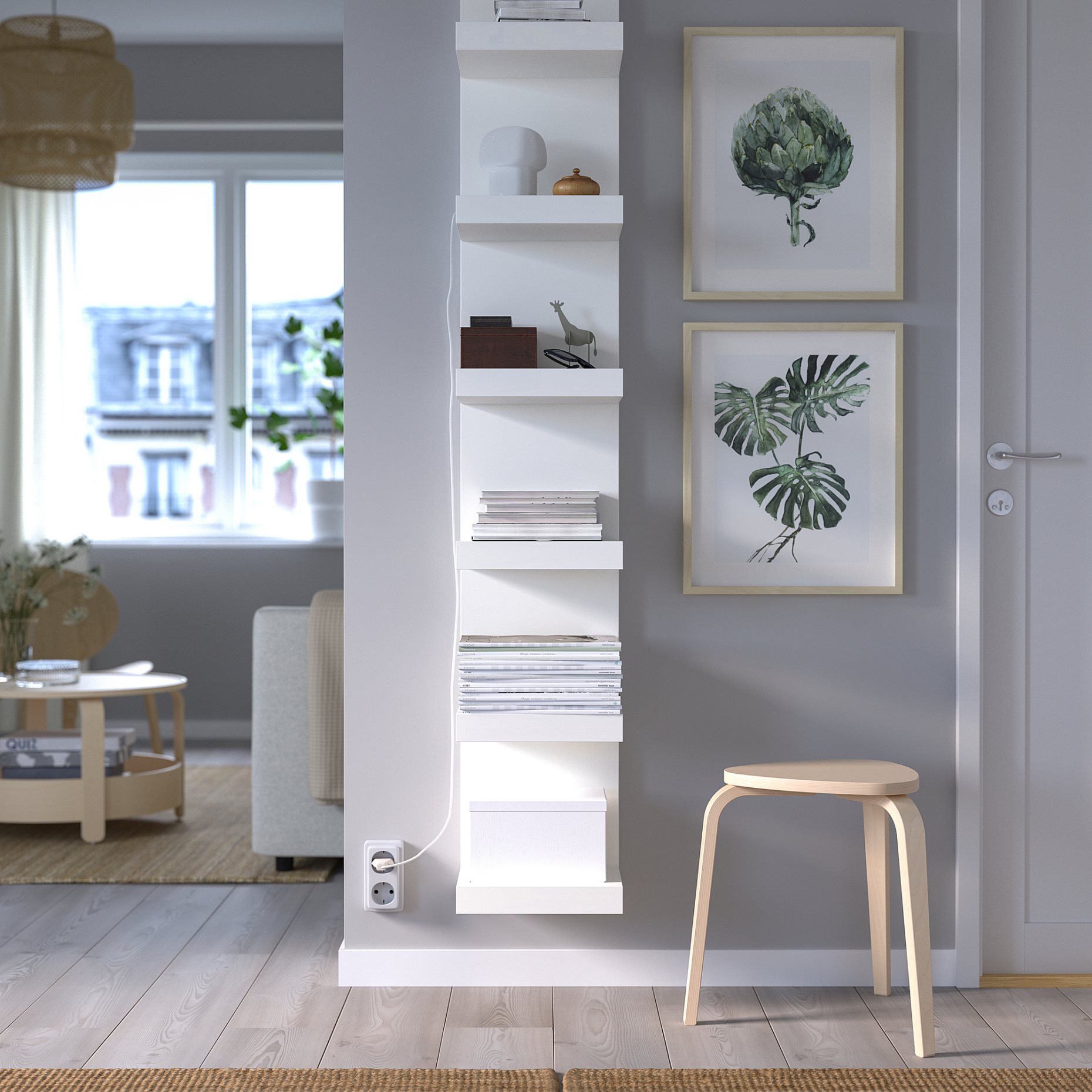 LACK, wall shelf unit, 30x190 cm, 602.821.86