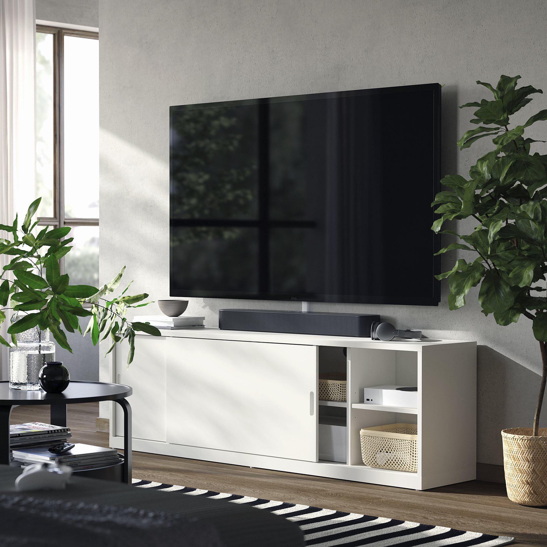 TONSTAD, TV bench, 177x37x56 cm, 604.888.80