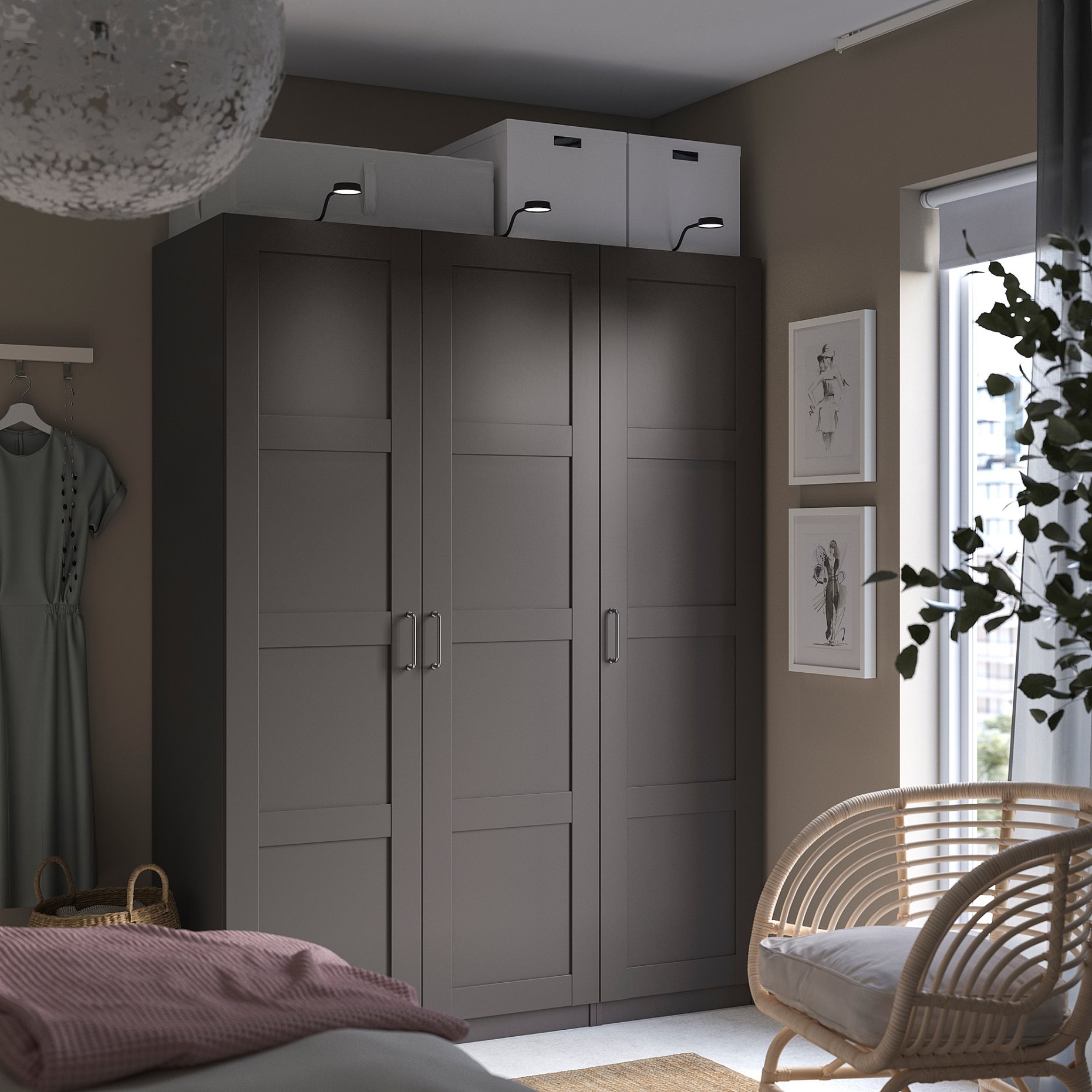 BERGSBO, door, 50x195 cm, 605.109.37