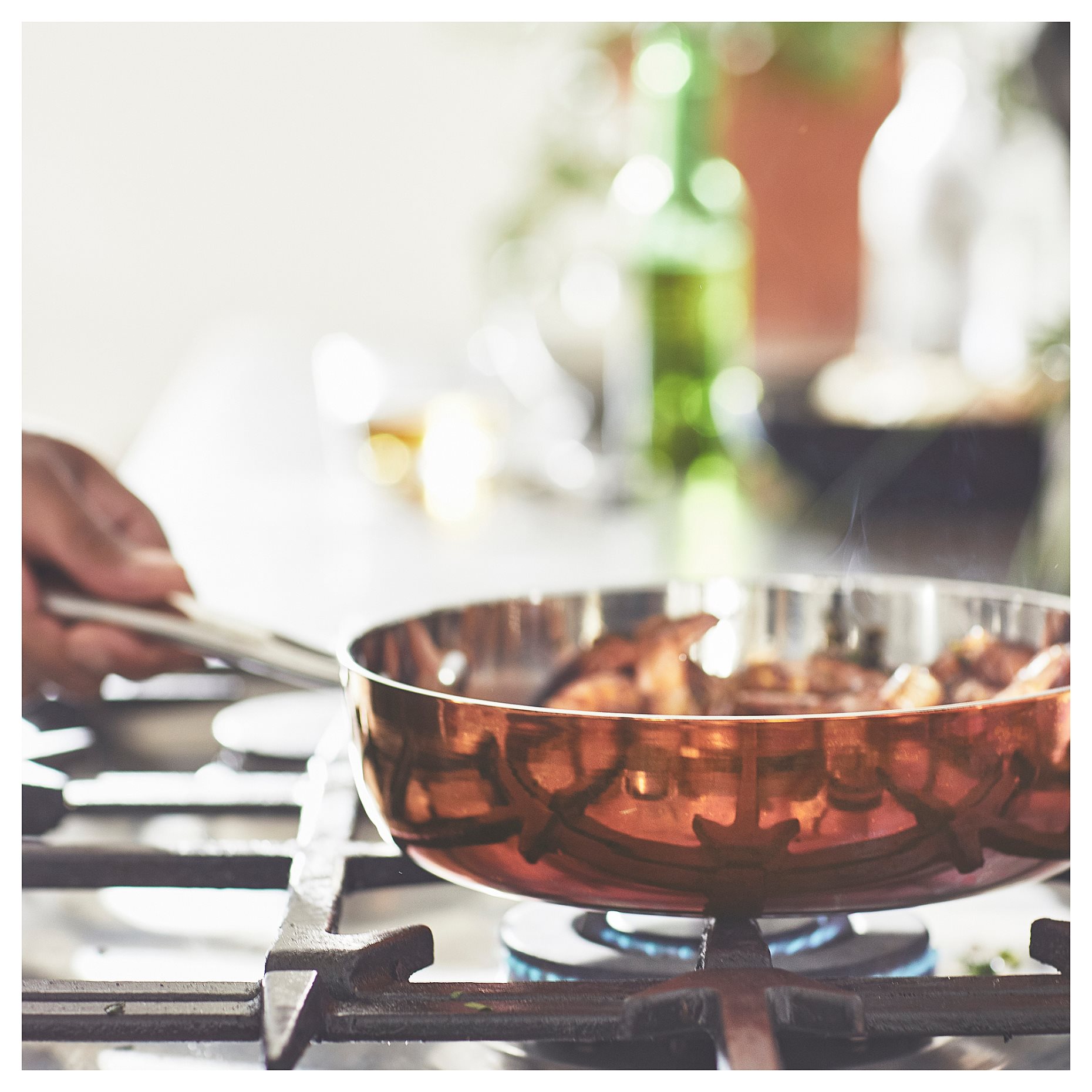 FINMAT, saute pan with lid, 25 cm, 605.175.71