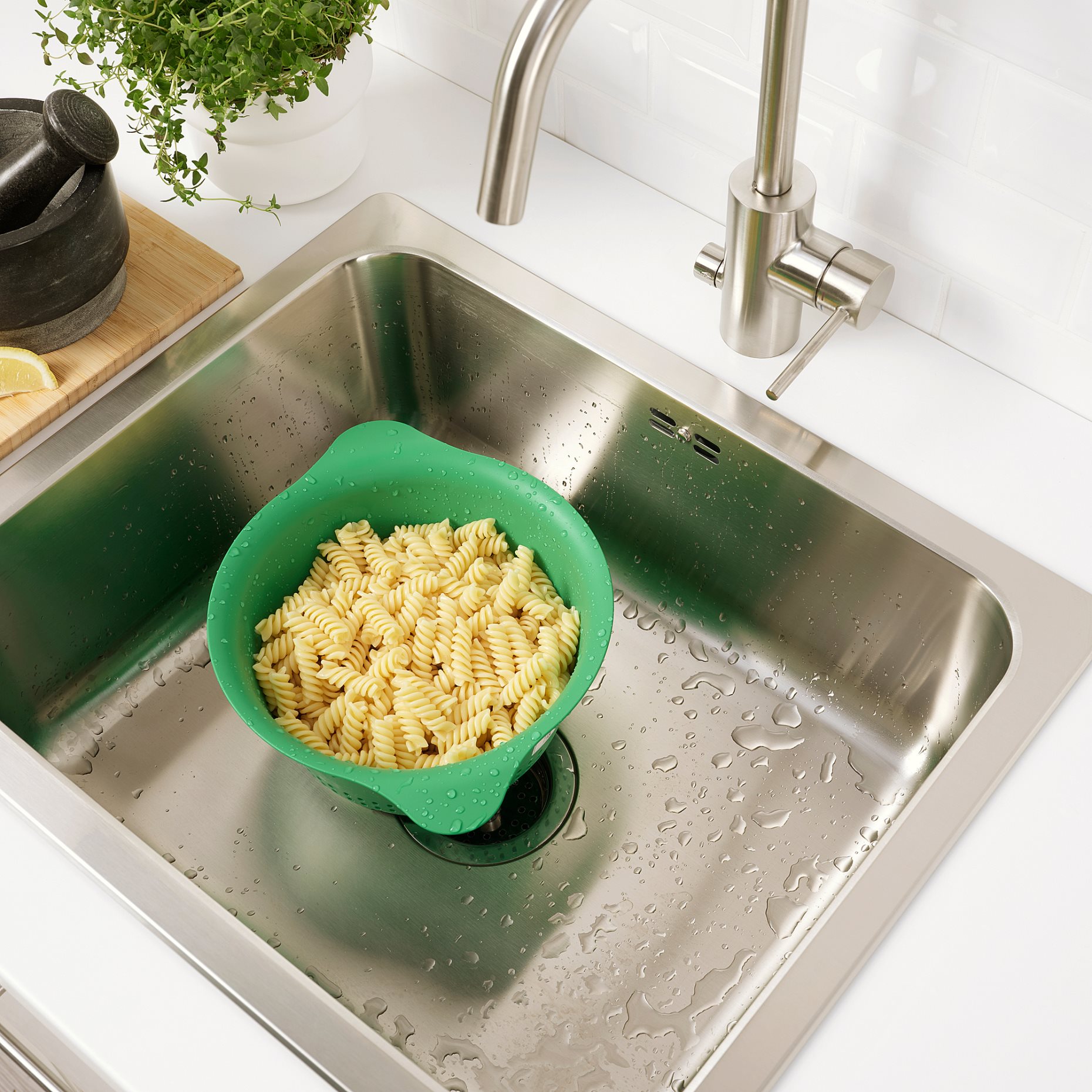 UPPFYLLD, colander, 24 cm, 605.219.45