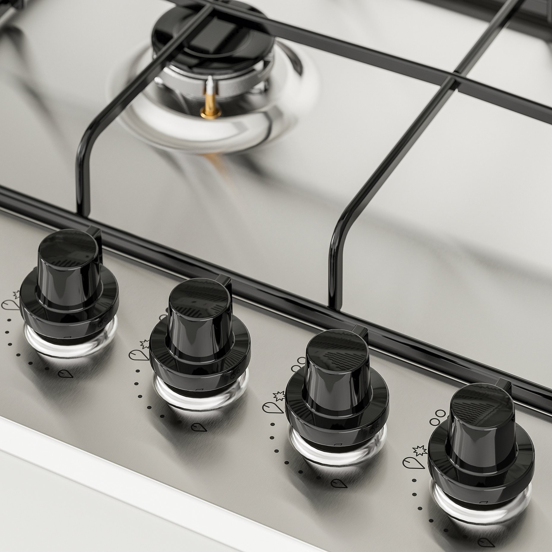 LAGAN, εστία υγραερίου, 59 cm, 605.232.04