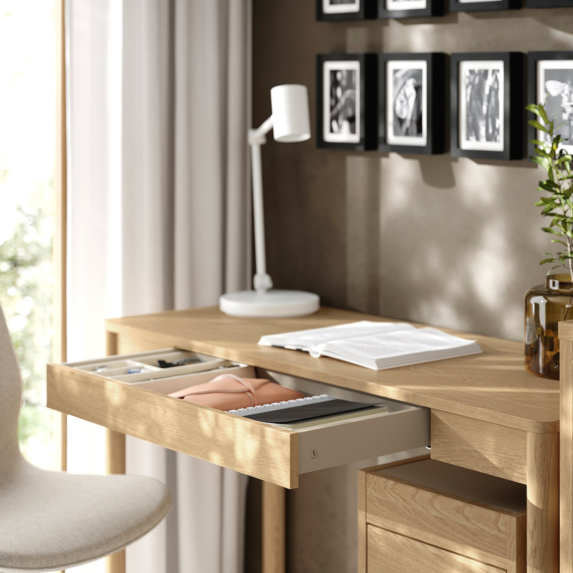 TONSTAD, desk, 120x47 cm, 605.382.05