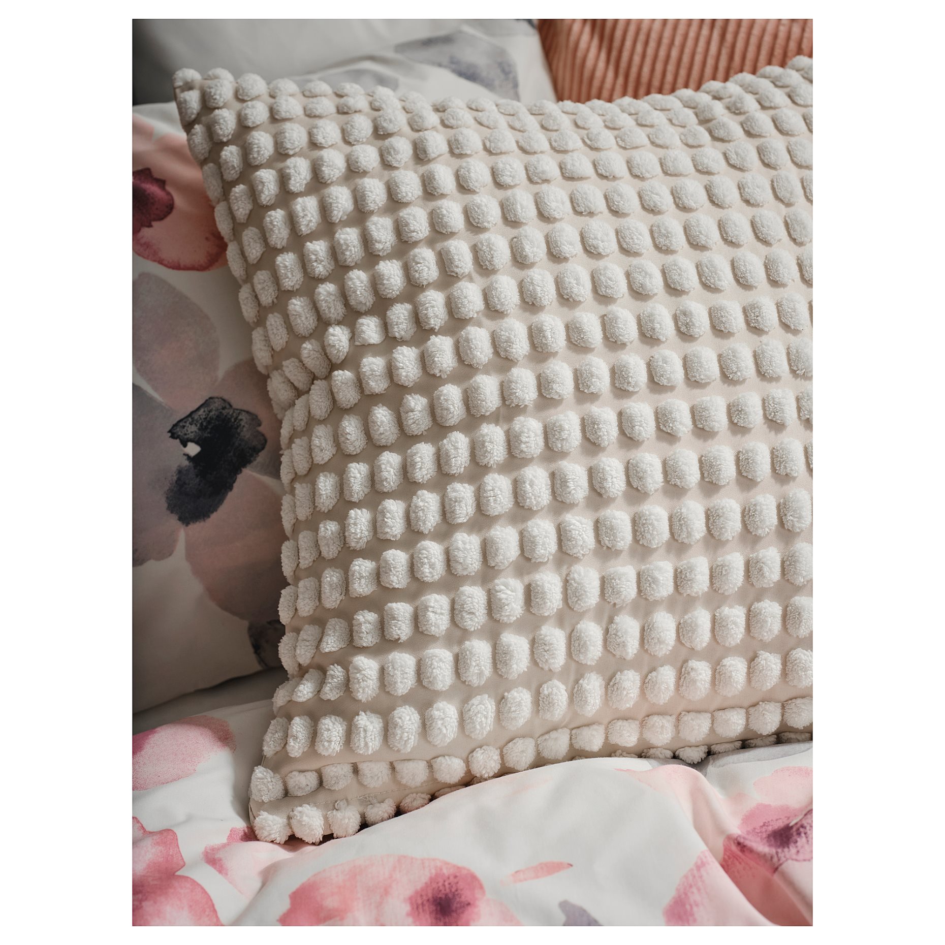 SVARTPOPPEL, cushion cover, 50x50 cm, 605.430.04