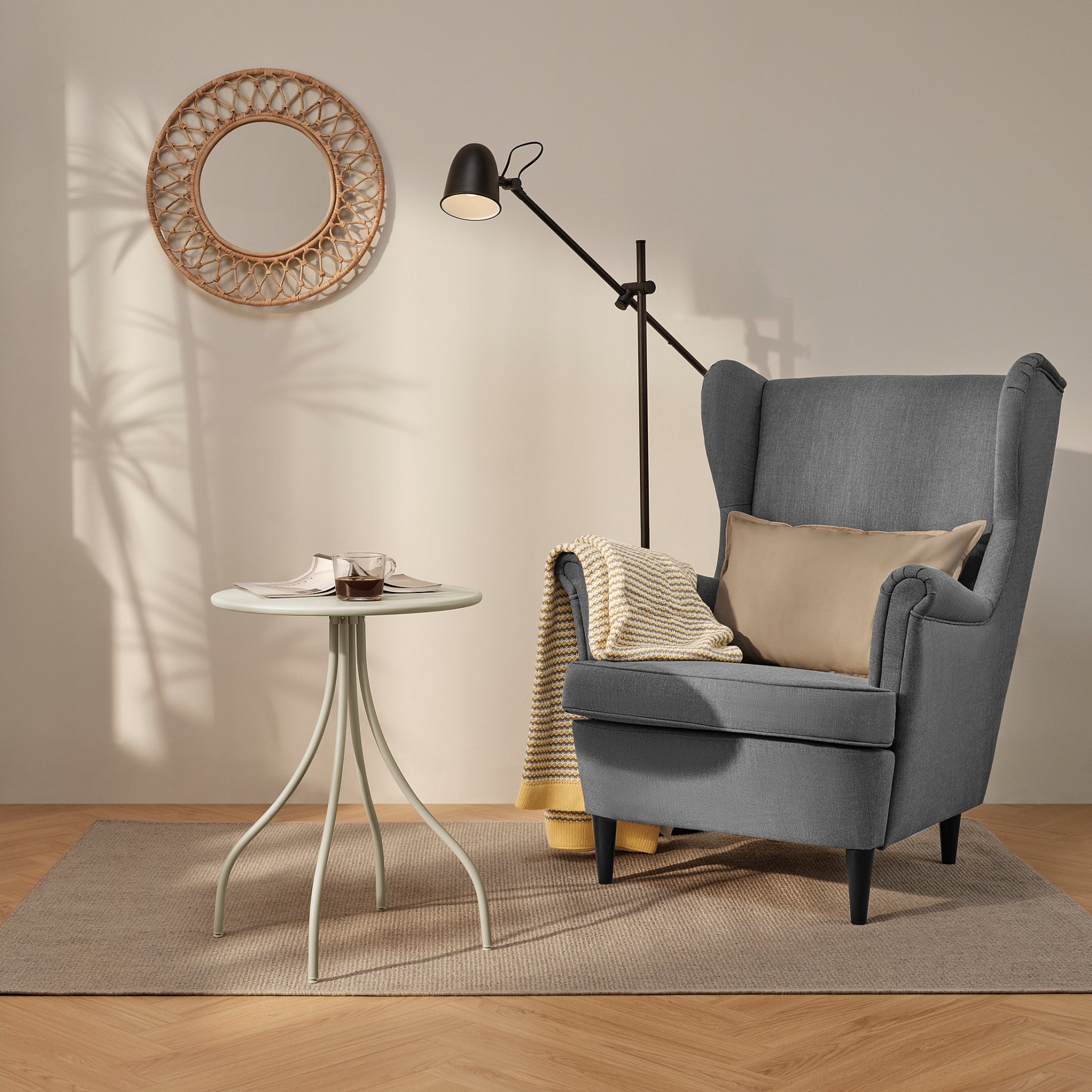 TANEBRO, side table/in/outdoor, 46 cm, 605.549.88