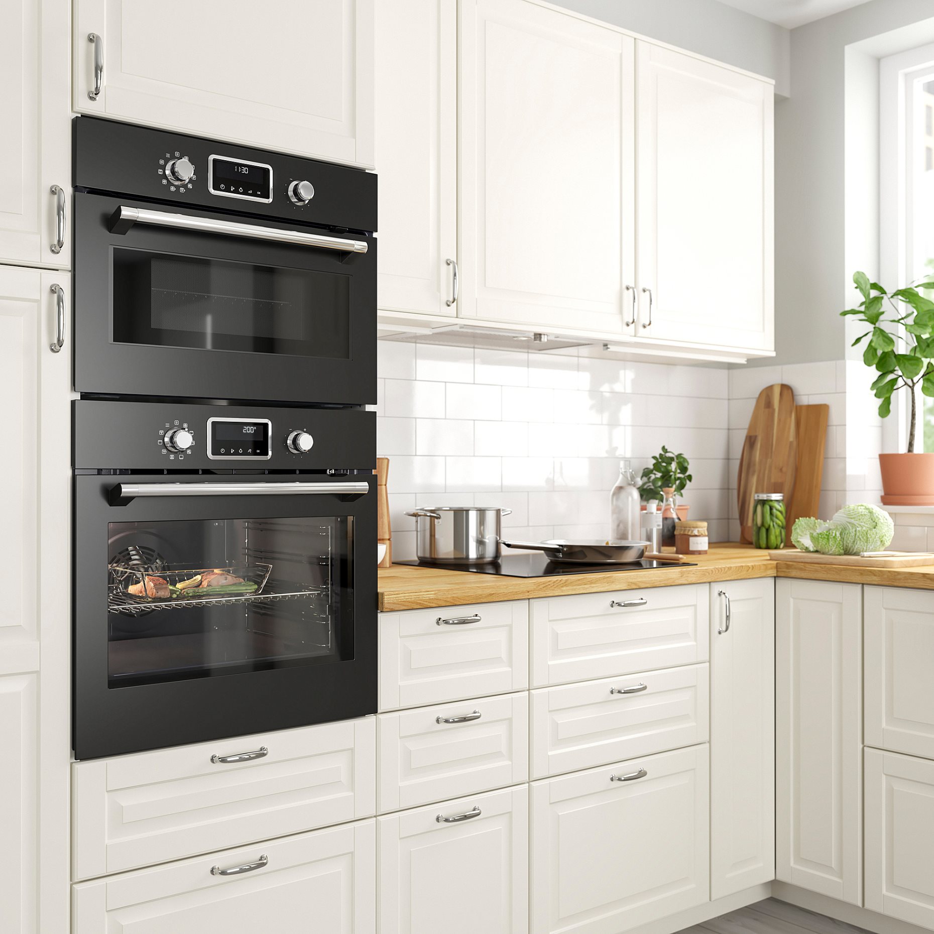 FORNEBY, forced air oven with direct steam/IKEA 500, 605.568.88
