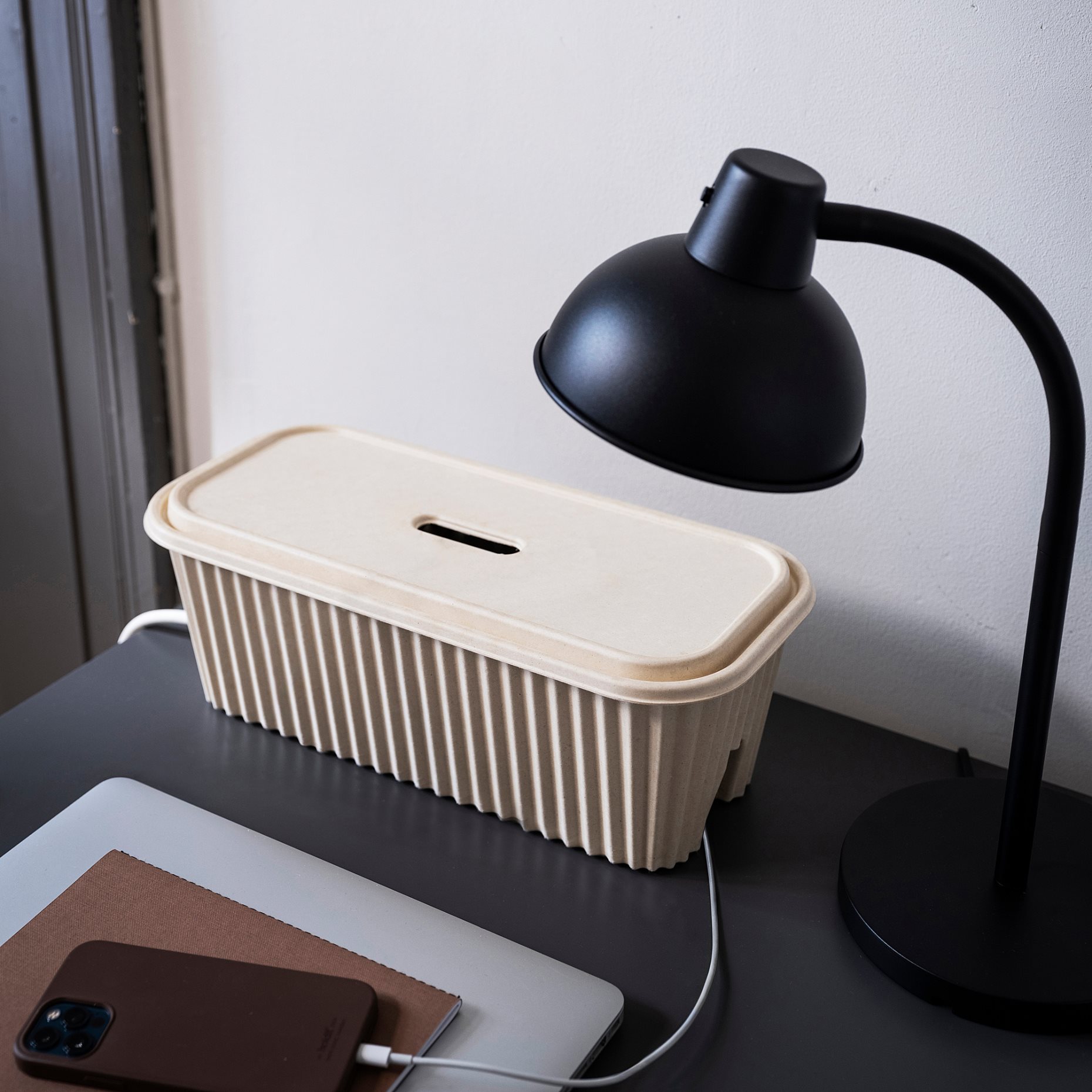 HONSNAT, cable management box, 38x18x14 cm, 605.648.93