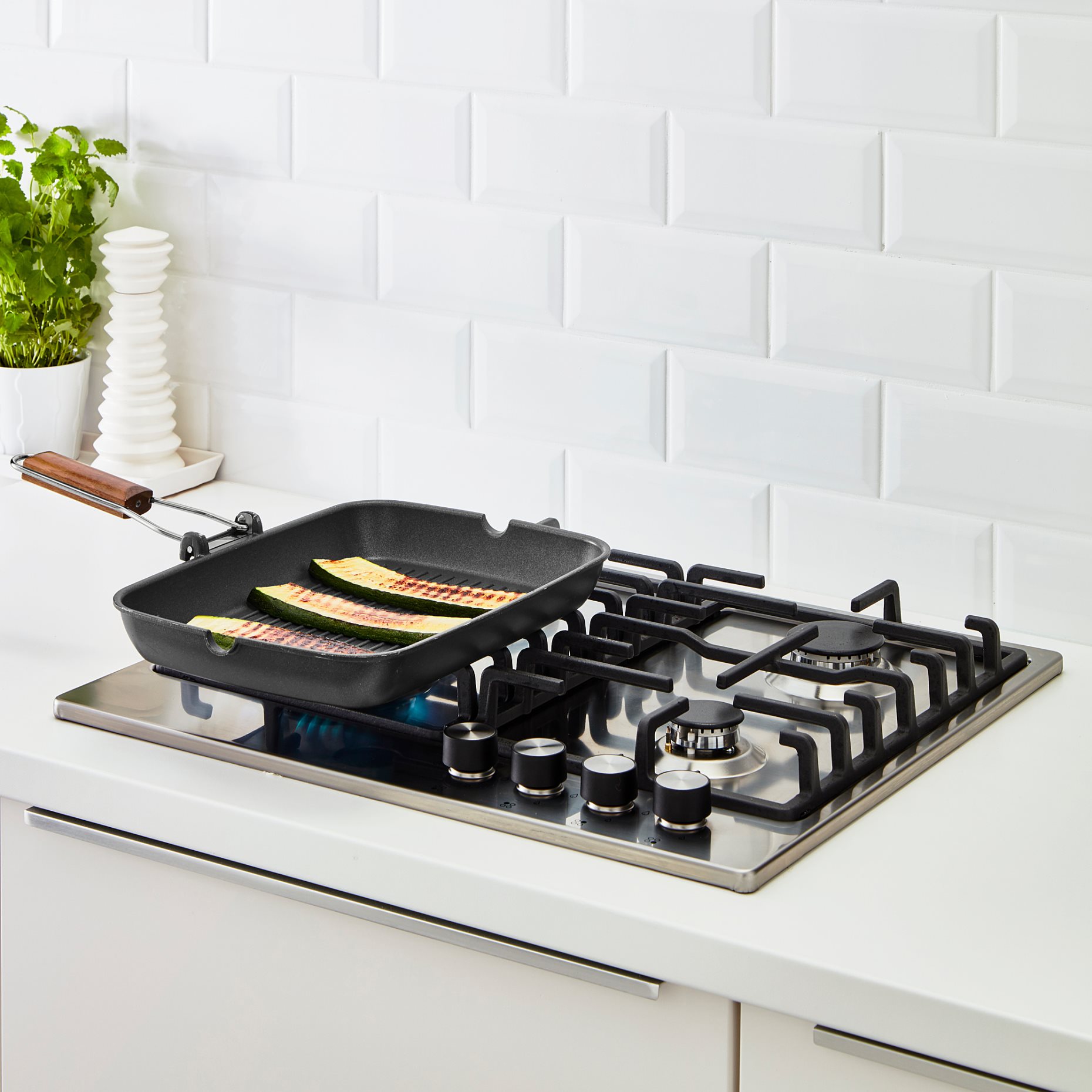 GRILLA, grill pan non-stick coating, 36x26 cm, 605.871.68