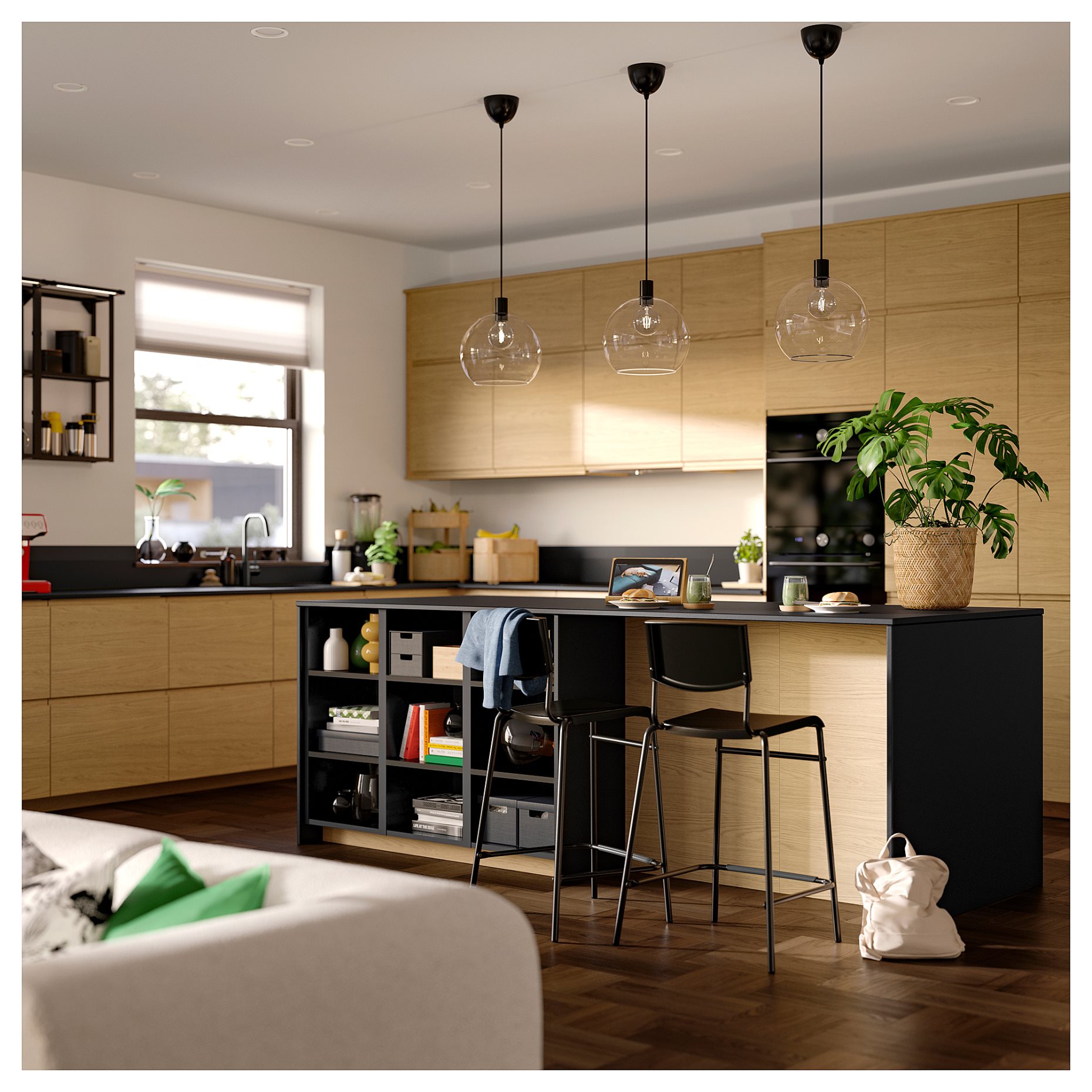 METOD, base cabinet for built-in oven/sink, 80x60x80 cm, 605.916.79