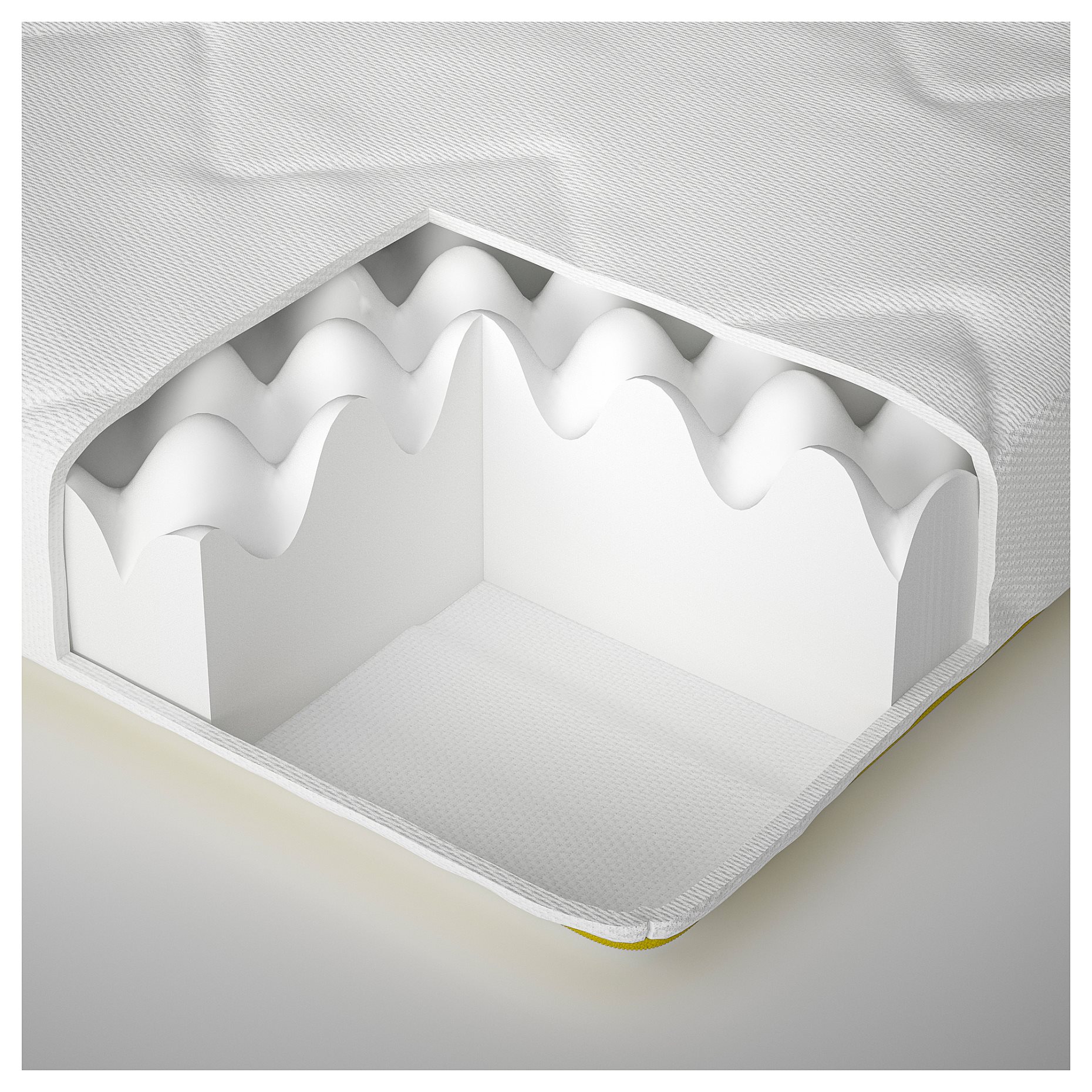 UNDERLIG, foam mattress for junior bed, 70x160 cm, 605.937.58
