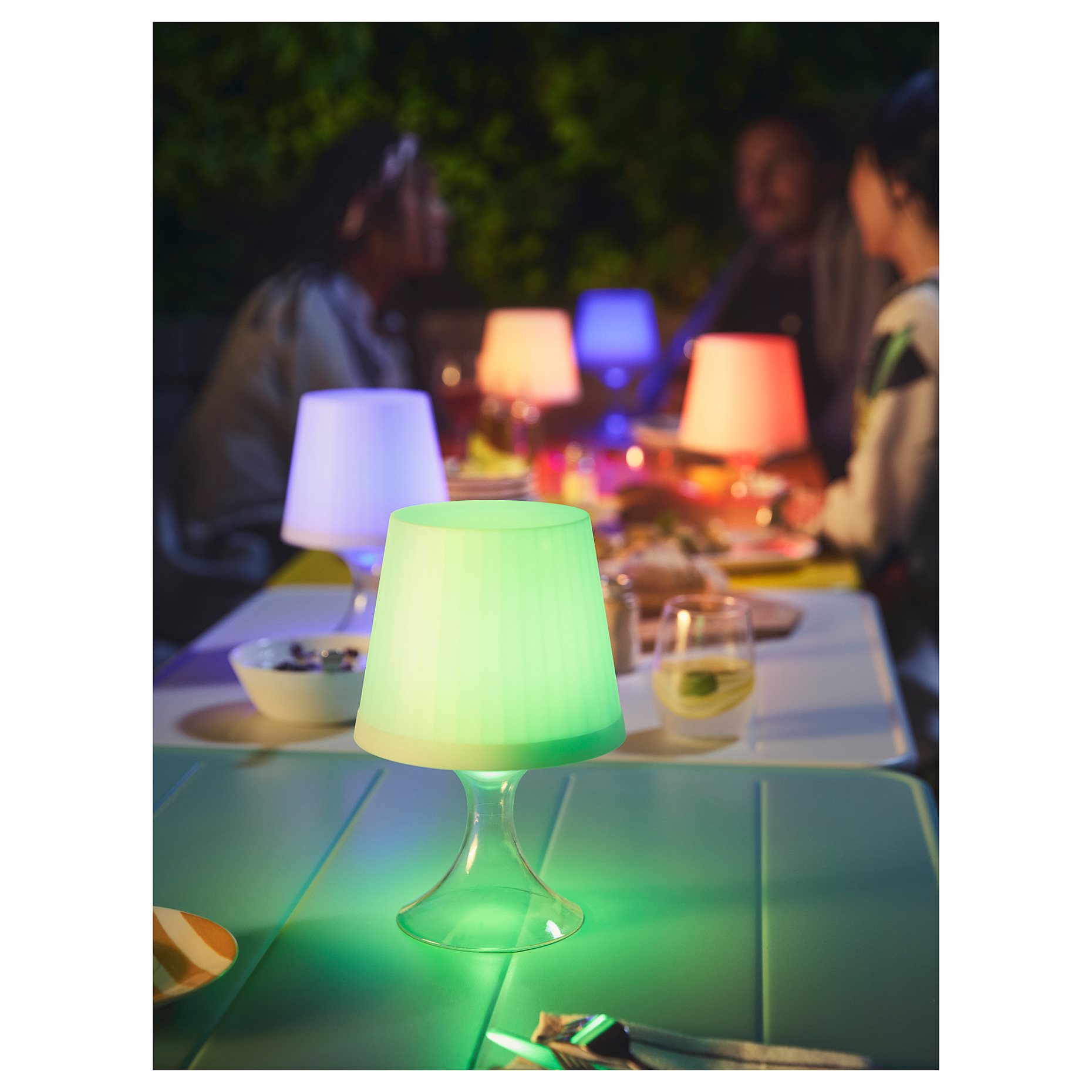 LAMPAN, portable outdoor lamp with built in LED light source/battery-operated, 24 cm, 605.946.06