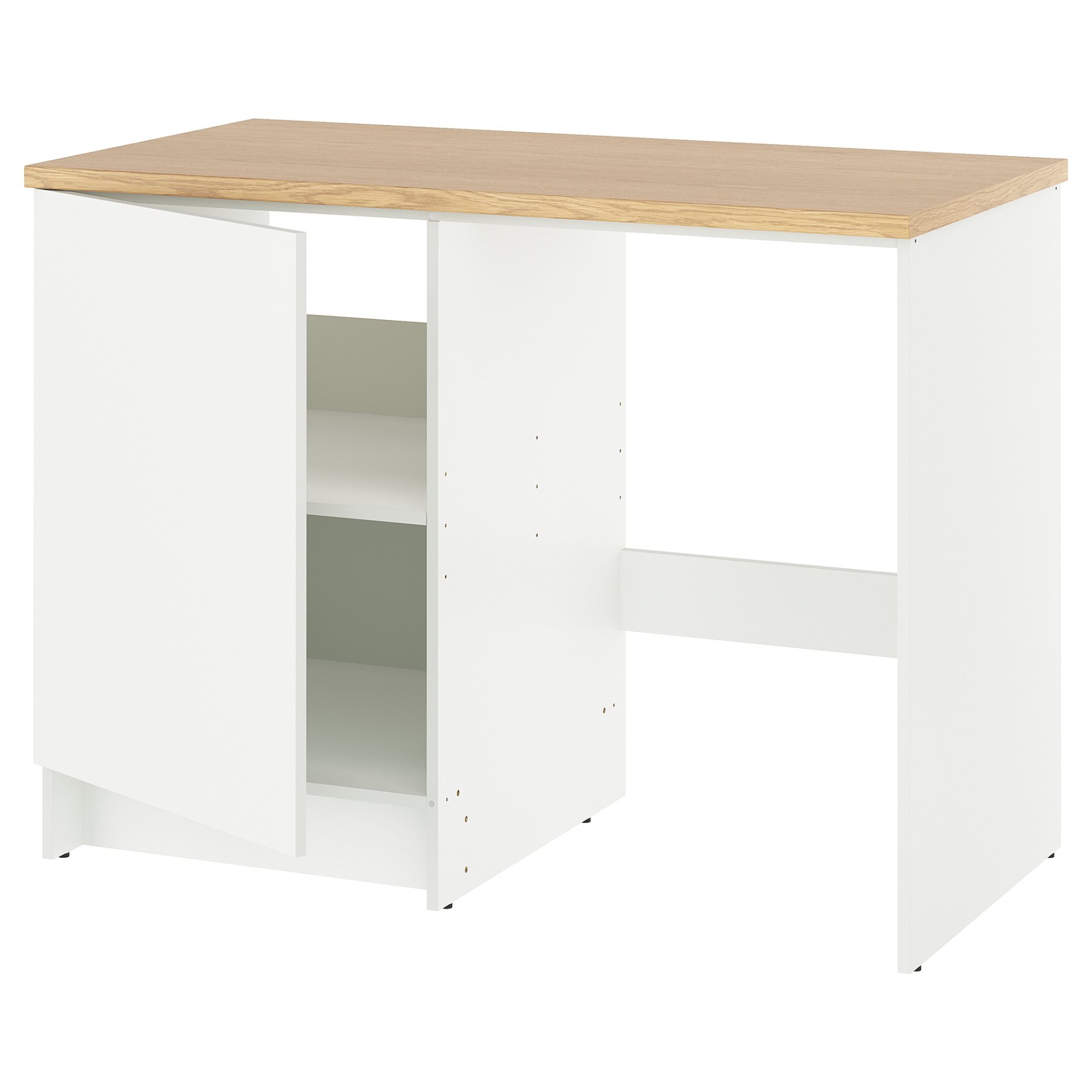 KNOXHULT, base cabinet with door and niche, 120x61x91 cm, 606.040.78
