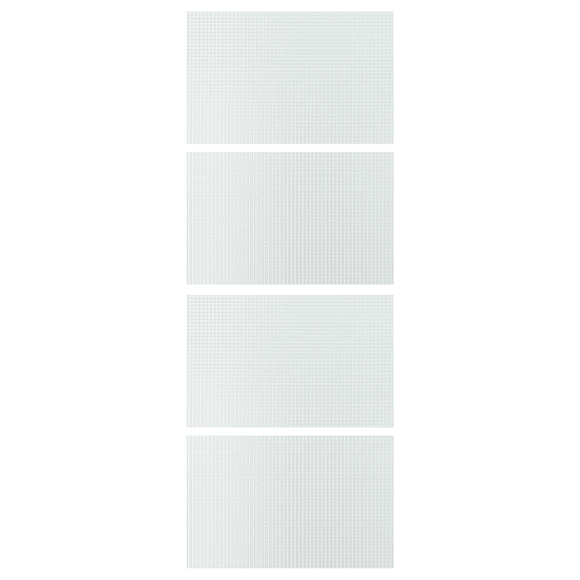LUNDBRÄSMA, 4 panels for sliding door frame, 75x201 cm, 606.292.34