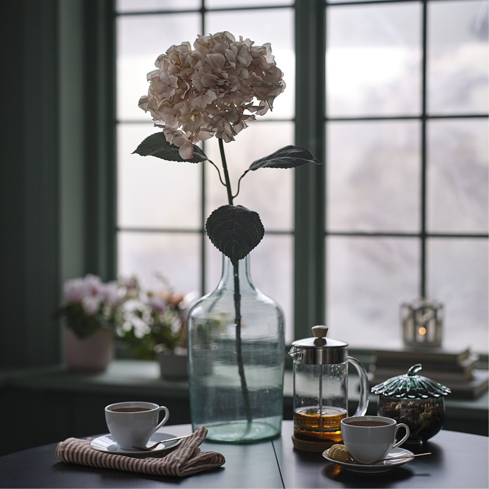 SMYCKA, artificial flower in/outdoor/hydrangea, 75 cm, 606.373.33