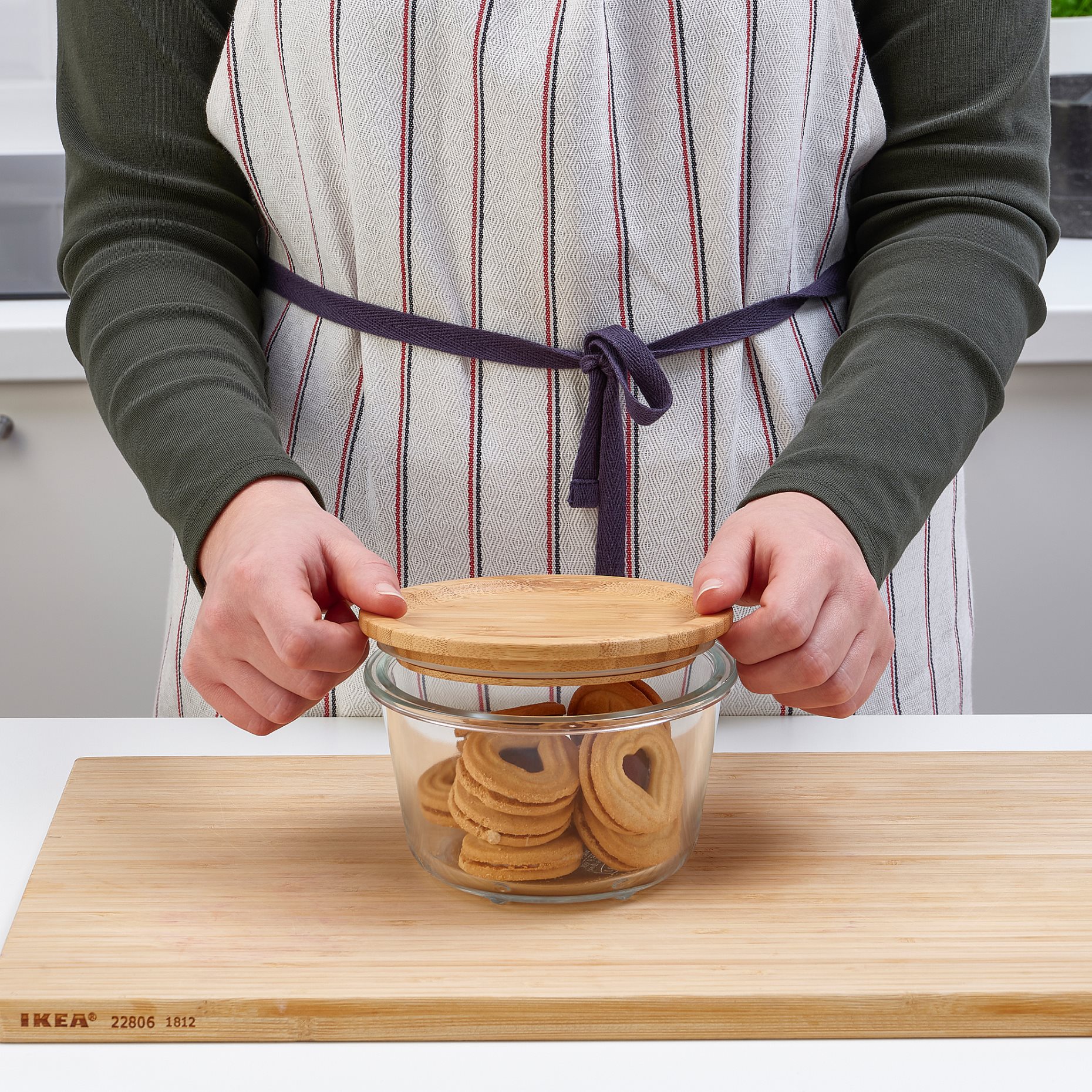 IKEA 365+, δοχείο αποθήκευσης τροφίμων με καπάκι, 692.690.91