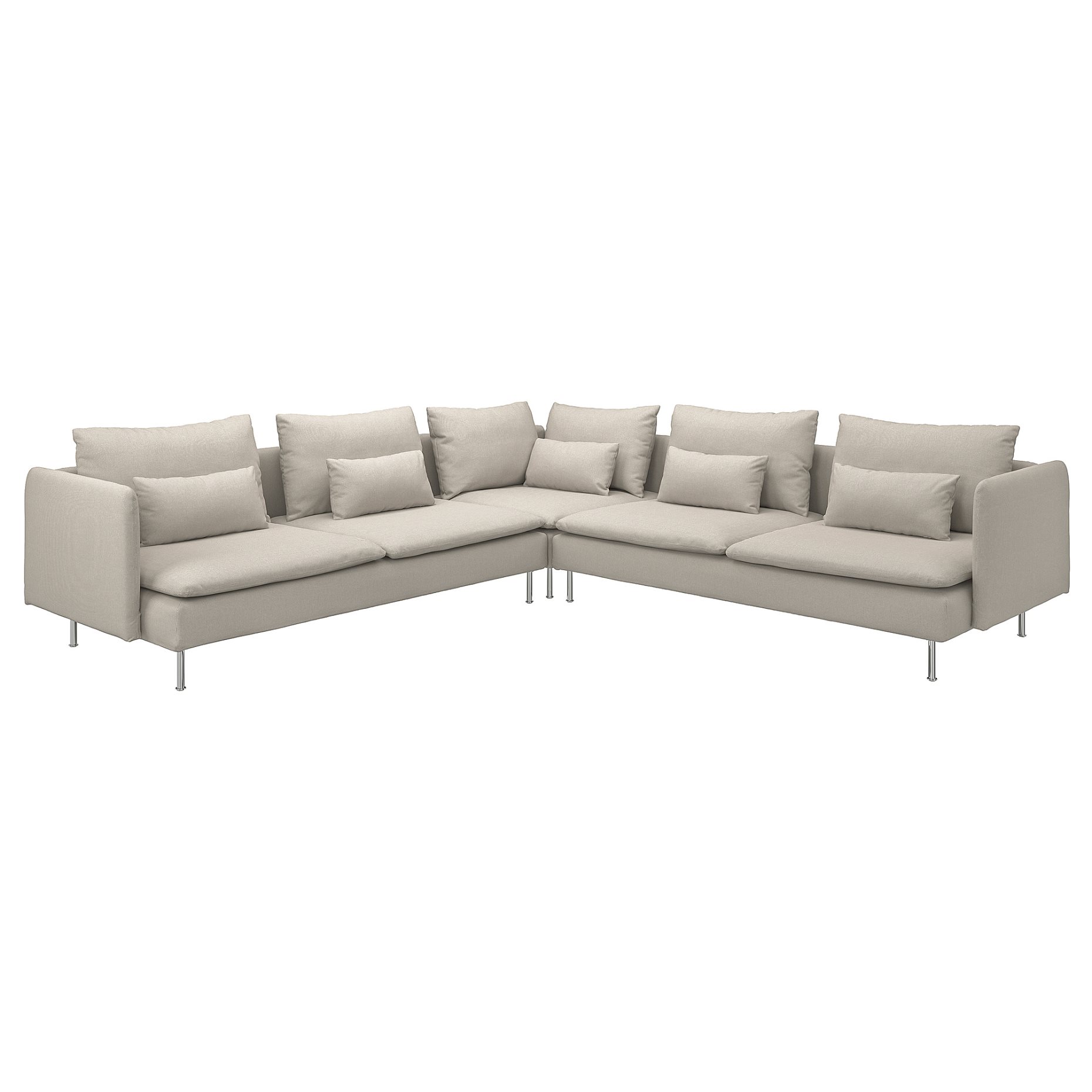 SÖDERHAMN, corner sofa, 6-seat, 694.496.67