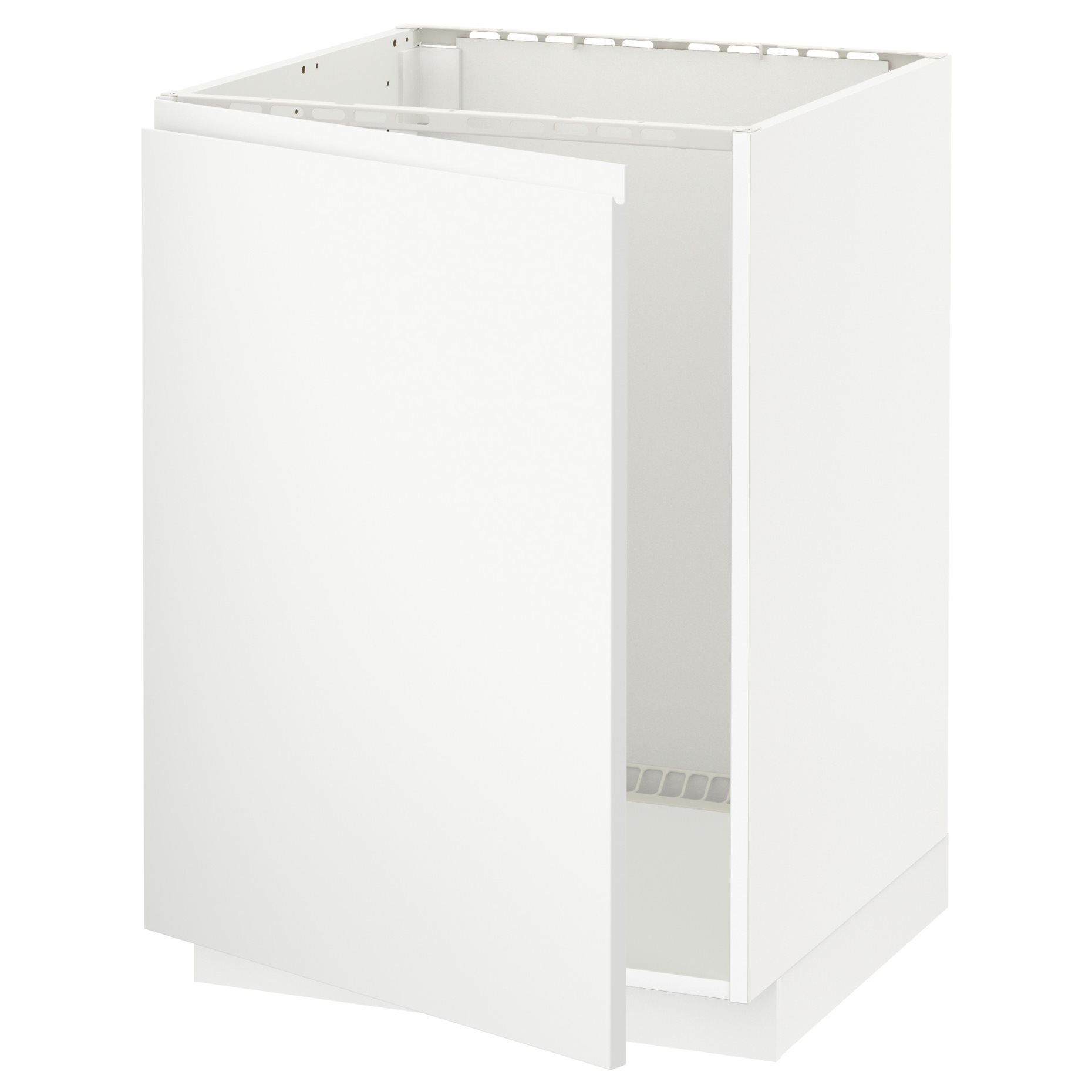 METOD, base cabinet for sink, 60x60 cm, 694.608.91