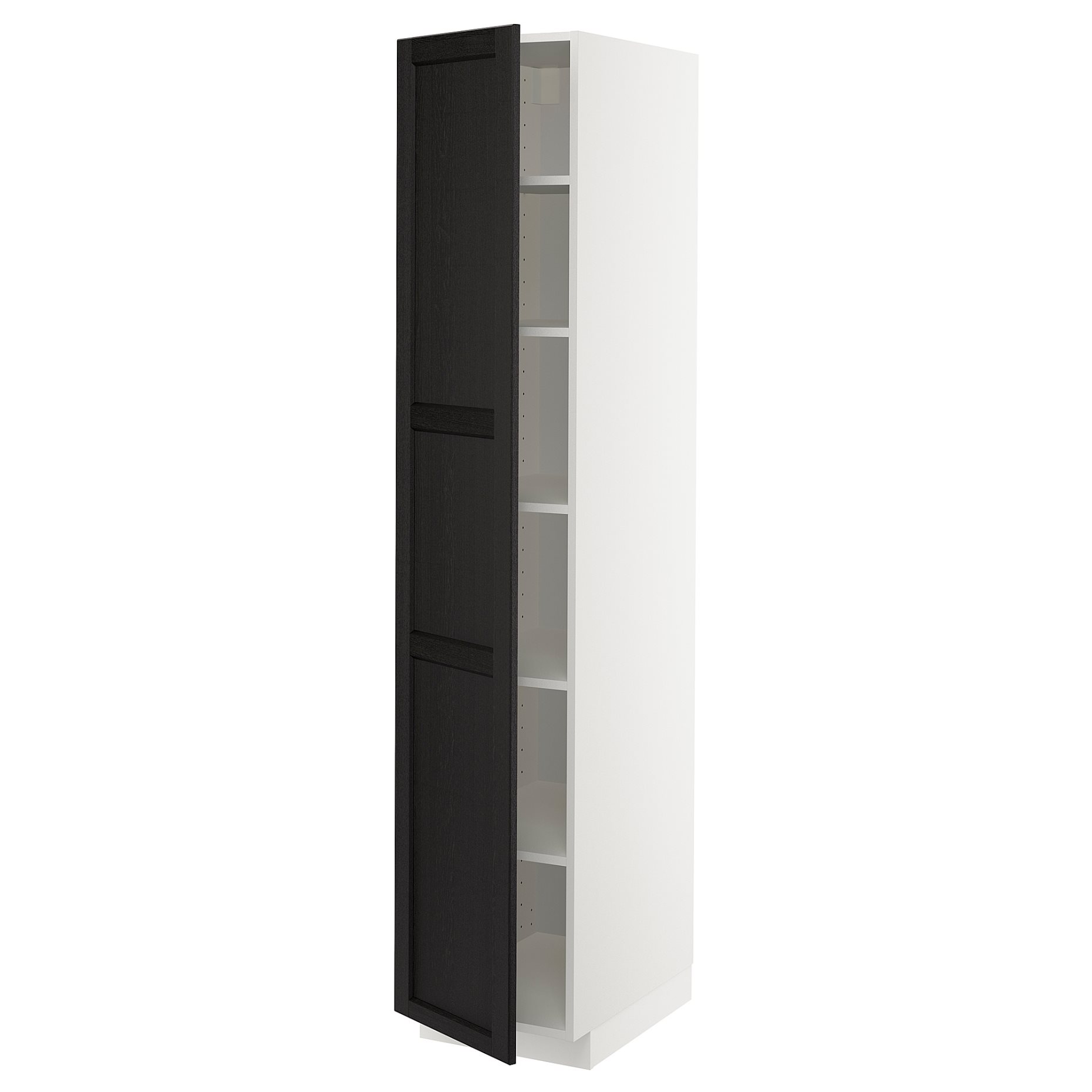 METOD, high cabinet with shelves, 40x60x200 cm, 694.661.57