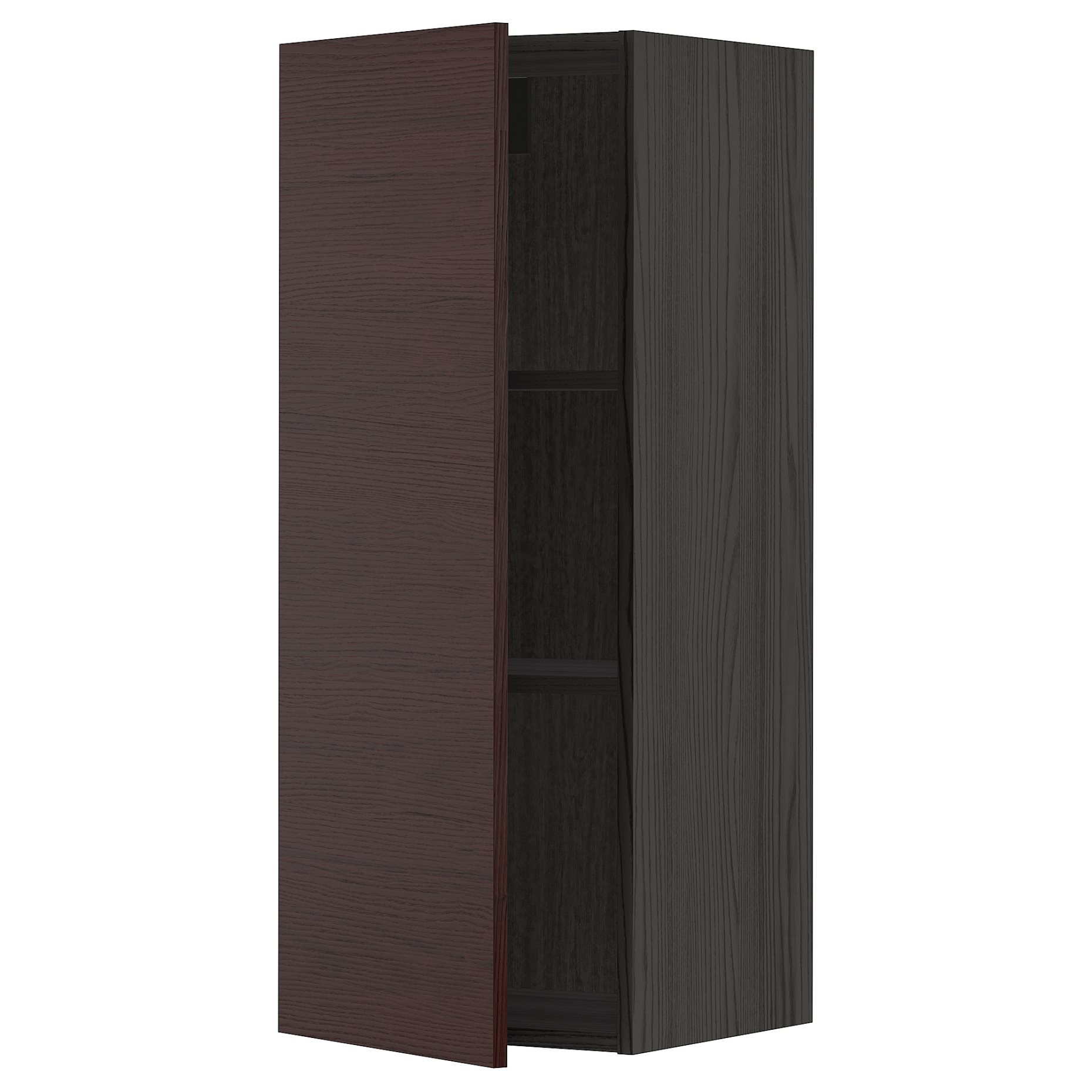 METOD, wall cabinet with shelves, 40x100 cm, 694.681.56