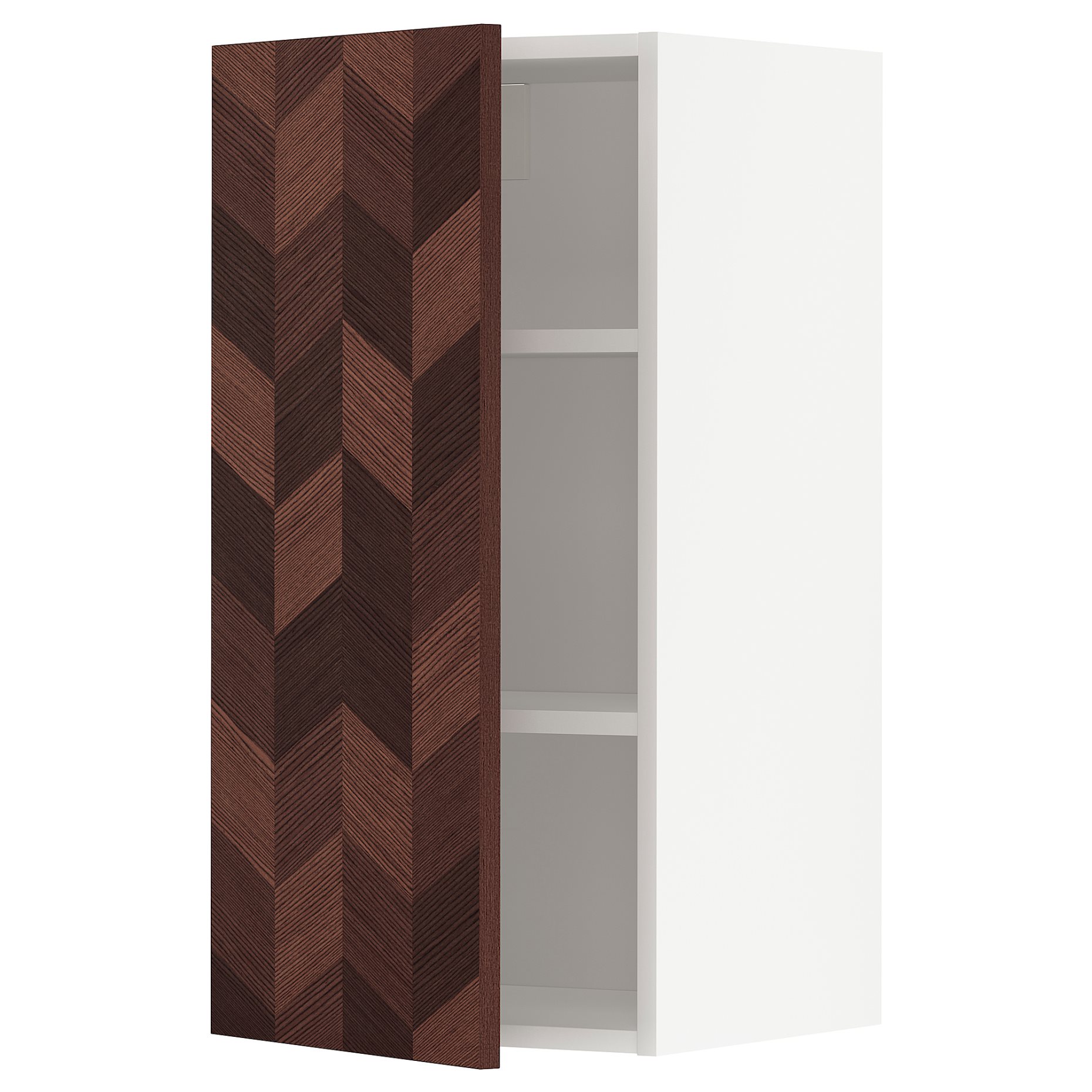 METOD, ντουλάπι τοίχου με ράφια, 40x80 cm, 694.692.50