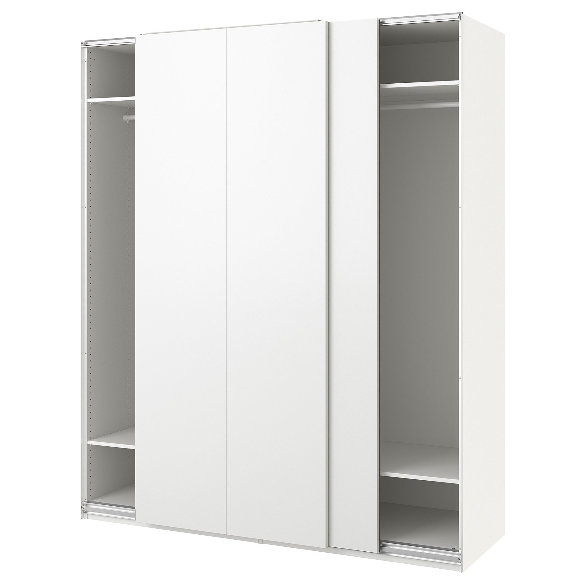 PAX/HASVIK, wardrobe combination, 200x66x236 cm, 695.025.46