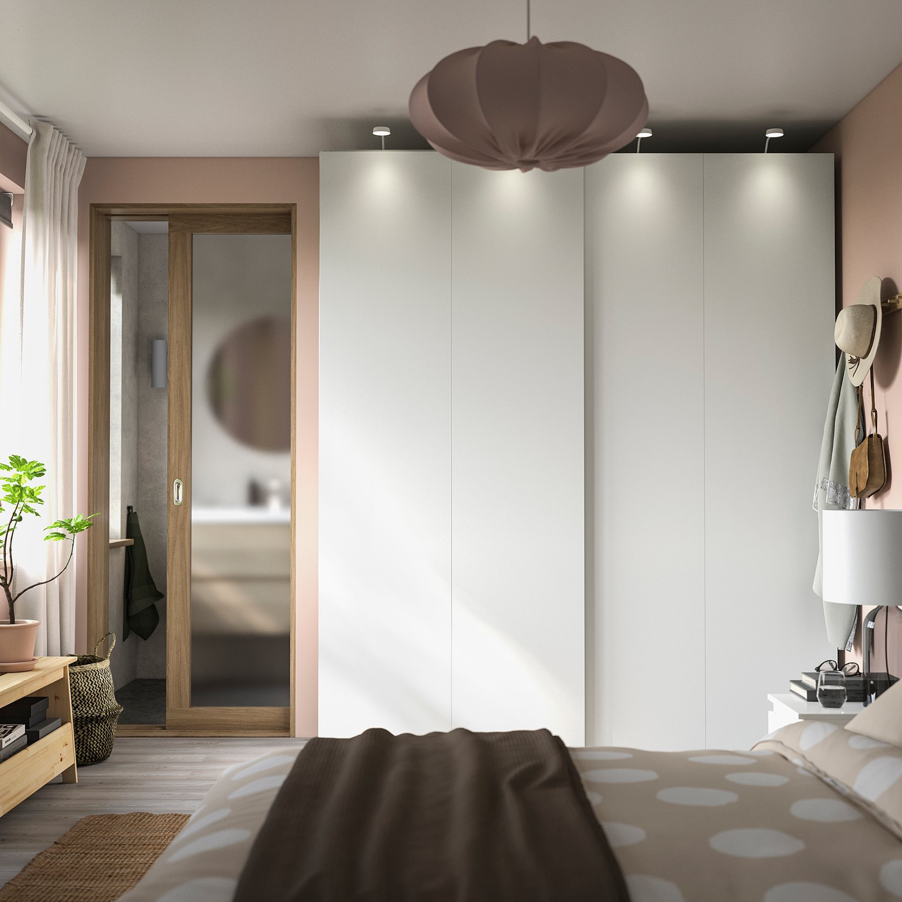 PAX/HASVIK, wardrobe combination, 200x66x236 cm, 695.025.46