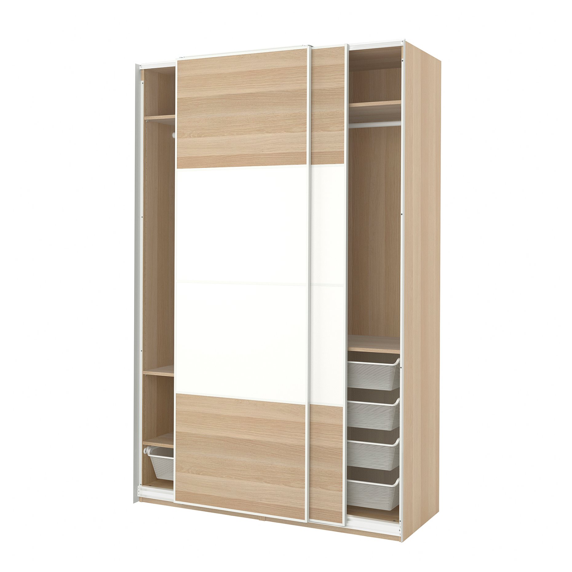 PAX/MEHAMN, wardrobe combination, 150x66x236 cm, 695.028.91