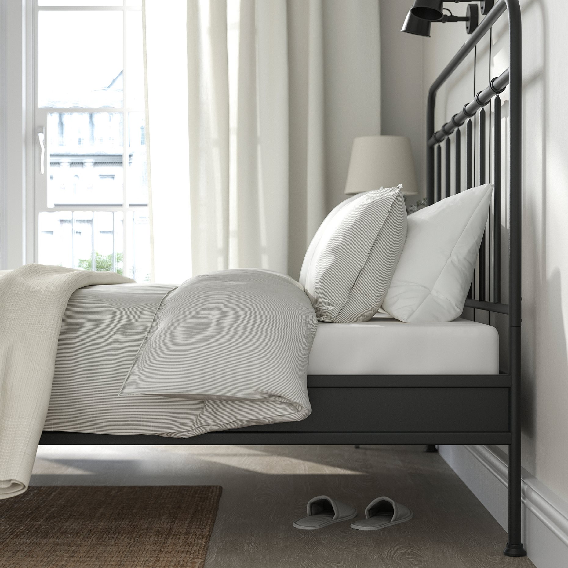 STJARNO, bed frame, 160x200 cm, 695.634.17