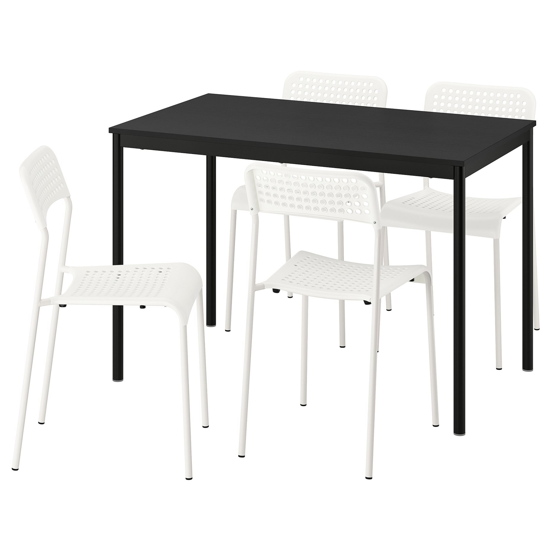 SANDSBERG, table and 4 chairs, 110x67 cm, 696.083.88