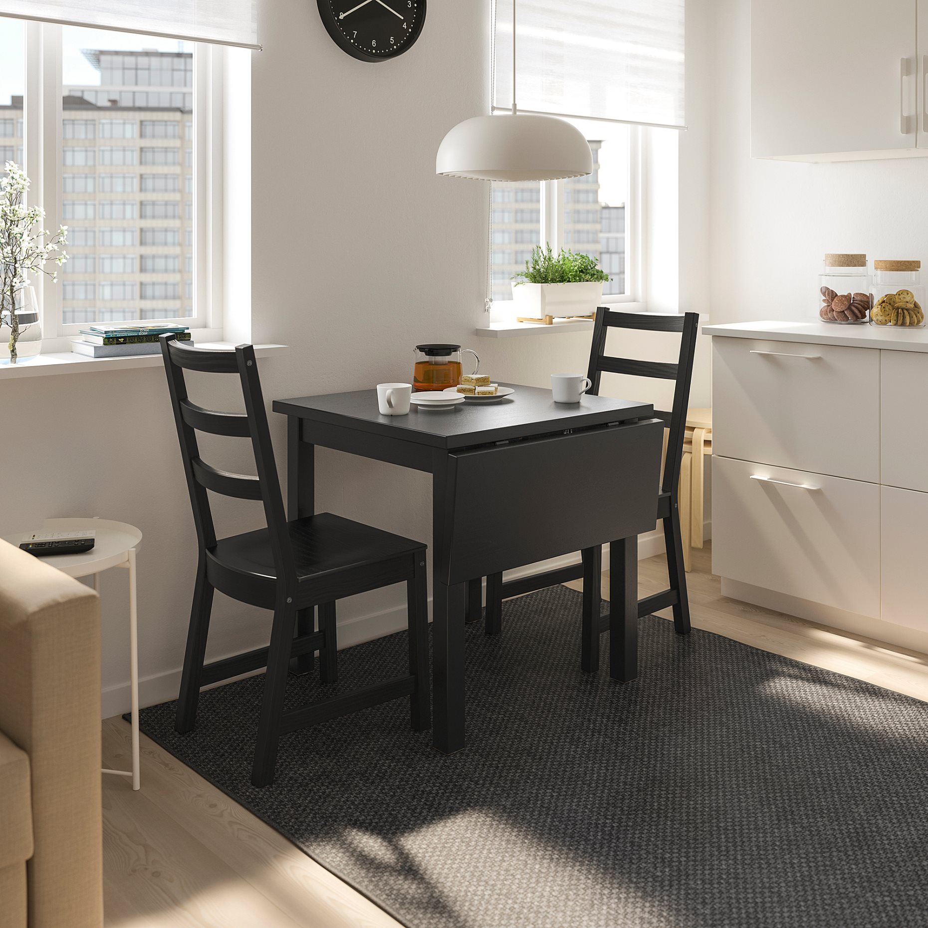 NORDVIKEN, drop-leaf table, 703.687.16