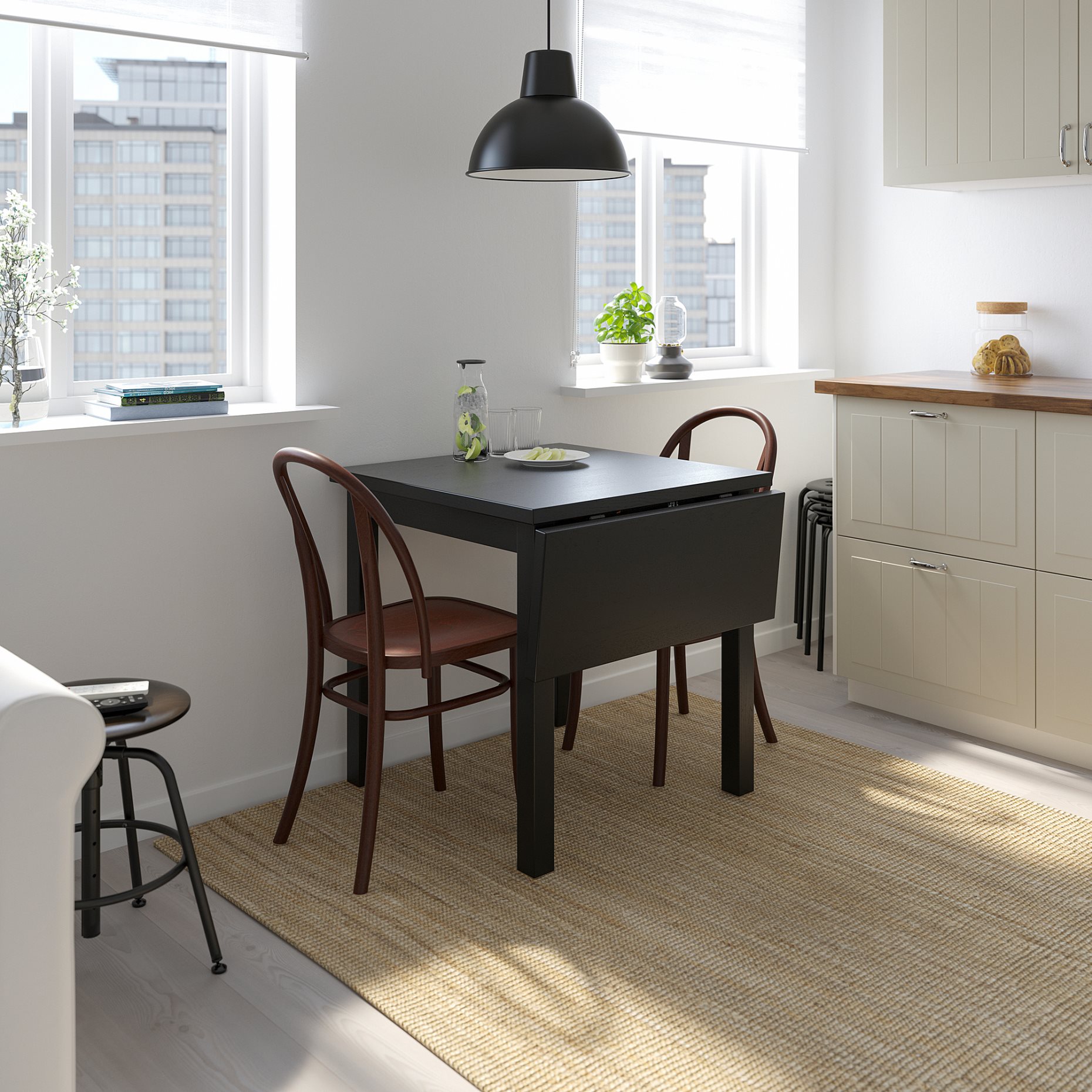 NORDVIKEN, drop-leaf table, 703.687.16