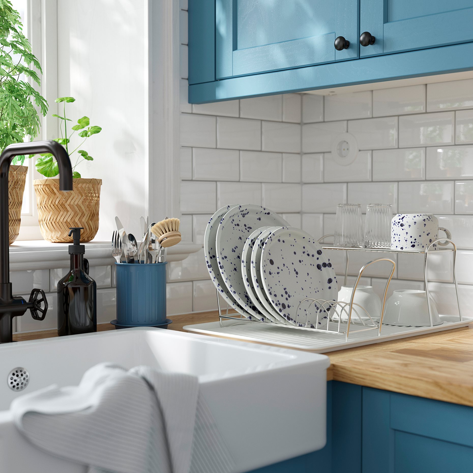 VÄLVÅRDAD, dish drying shelf, 13x32 cm, 704.737.17