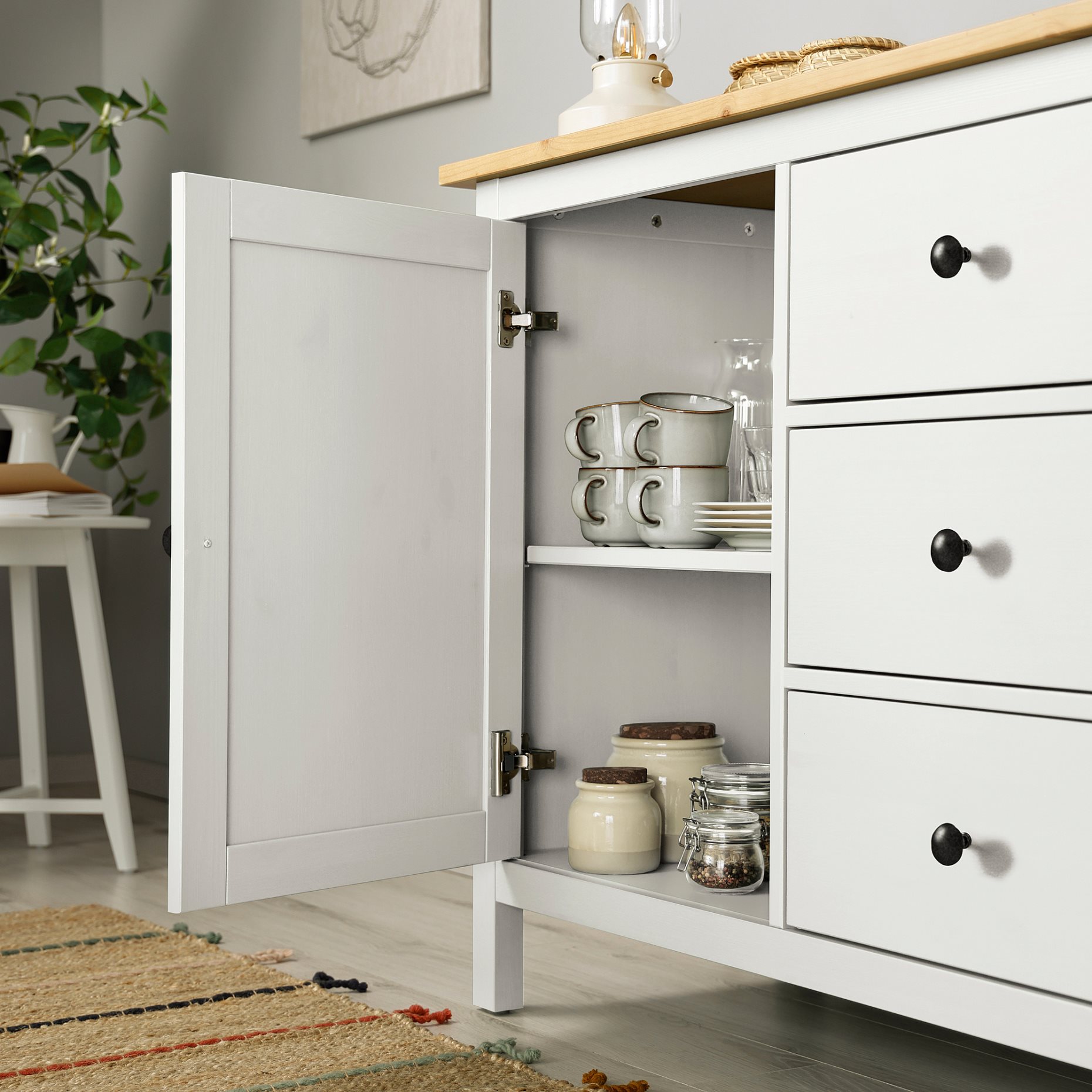 HEMNES, sideboard, 157x88 cm, 704.762.59