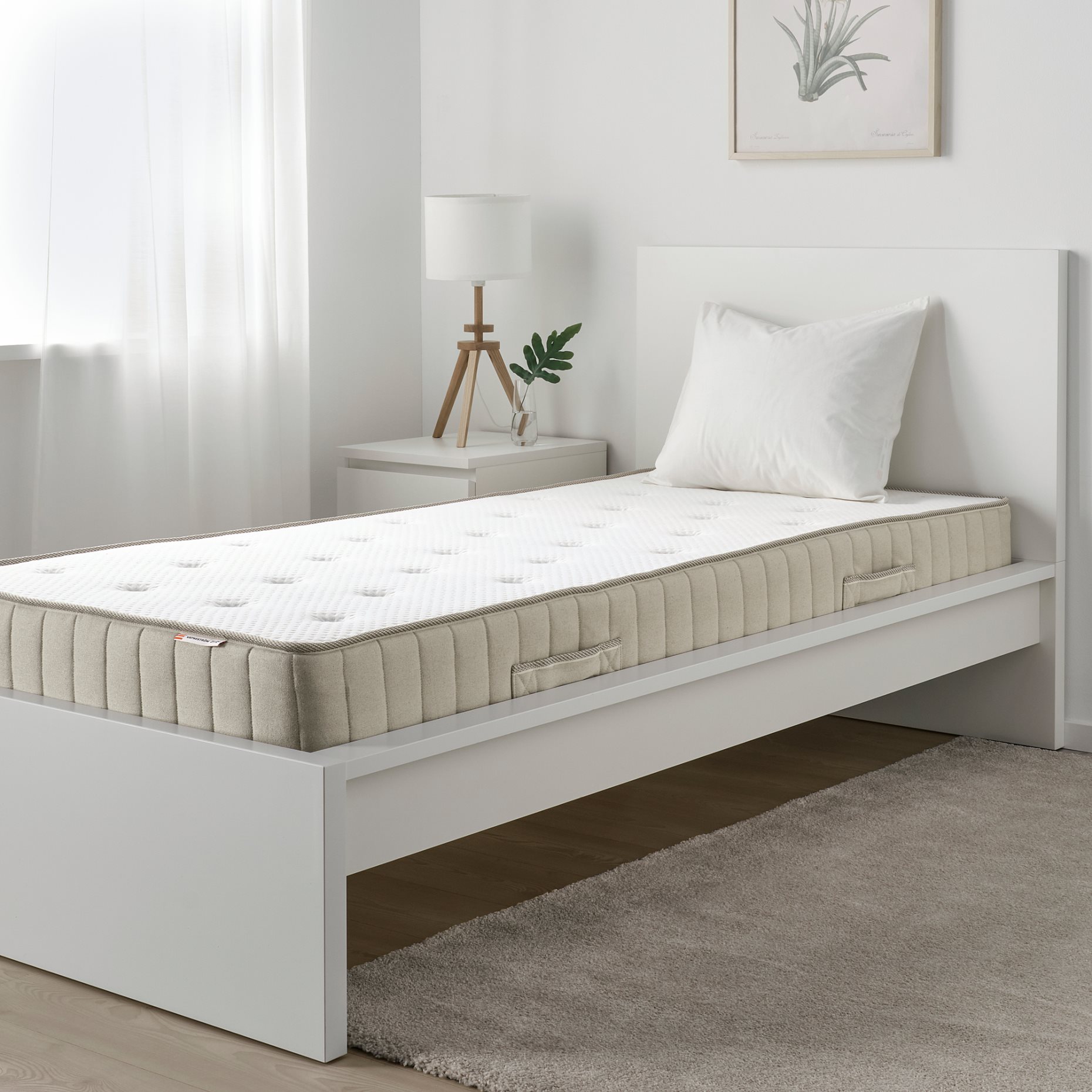 VATNESTRÖM, pocket sprung mattress, firm 90x200 cm, 704.764.19