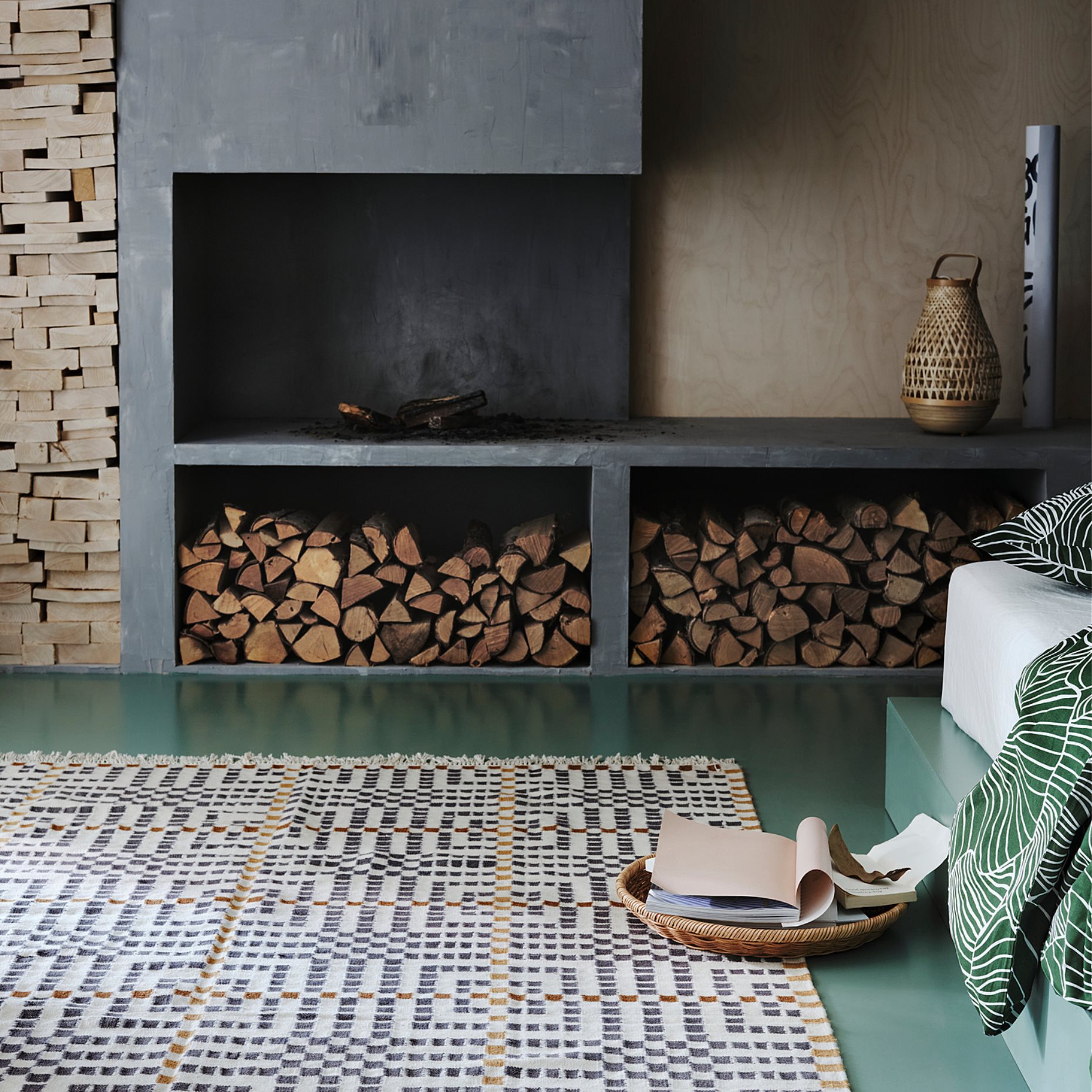 VAMDRUP, χαλί χαμηλή πλέξη/χειροποίητο, 170x240 cm, 705.078.83