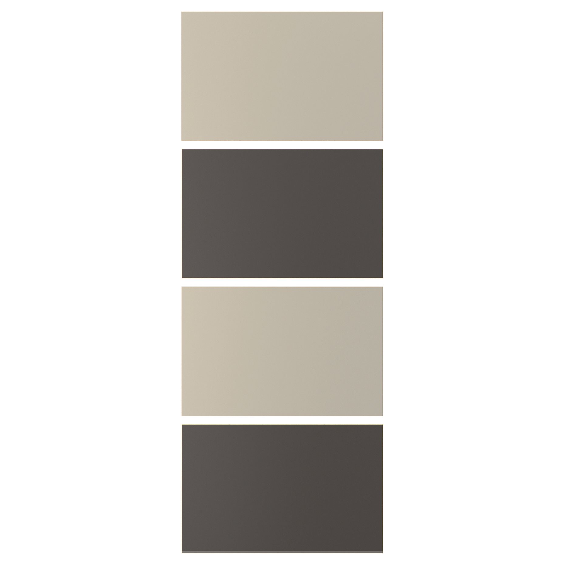 MEHAMN, 4 panels for sliding door frame, 75x201 cm, 705.109.08