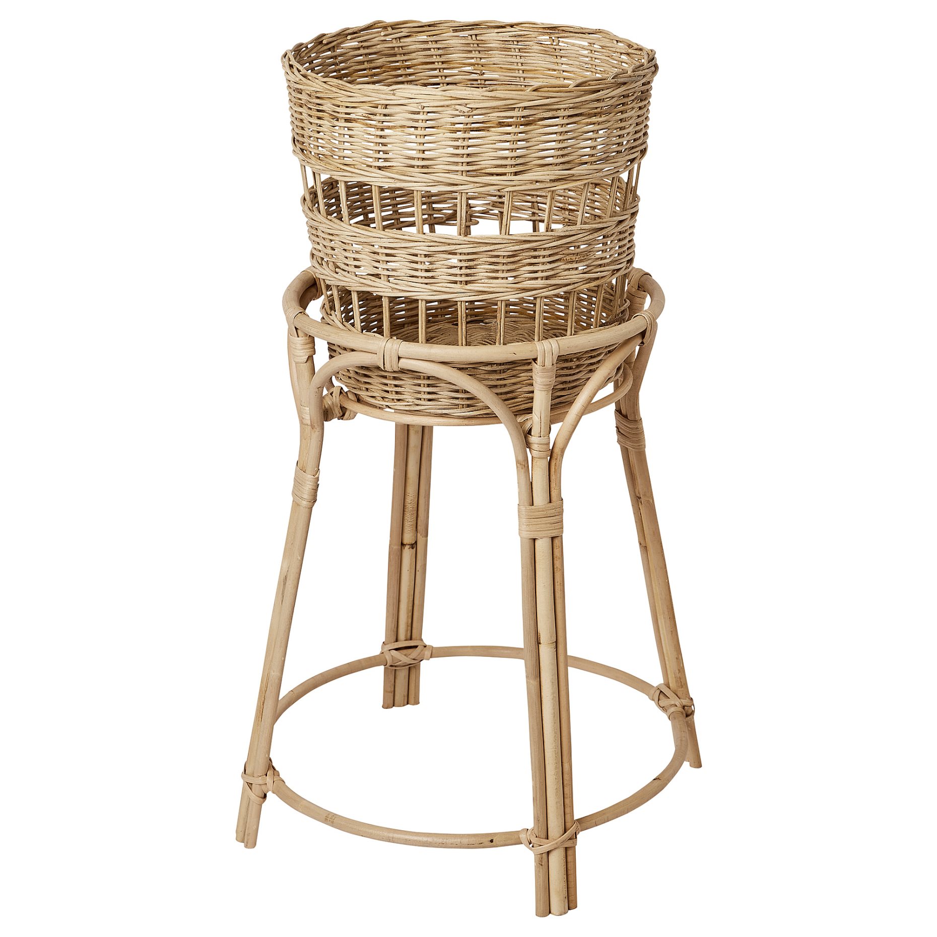 TOLKNING, plant stand/handmade, 66 cm, 705.126.86