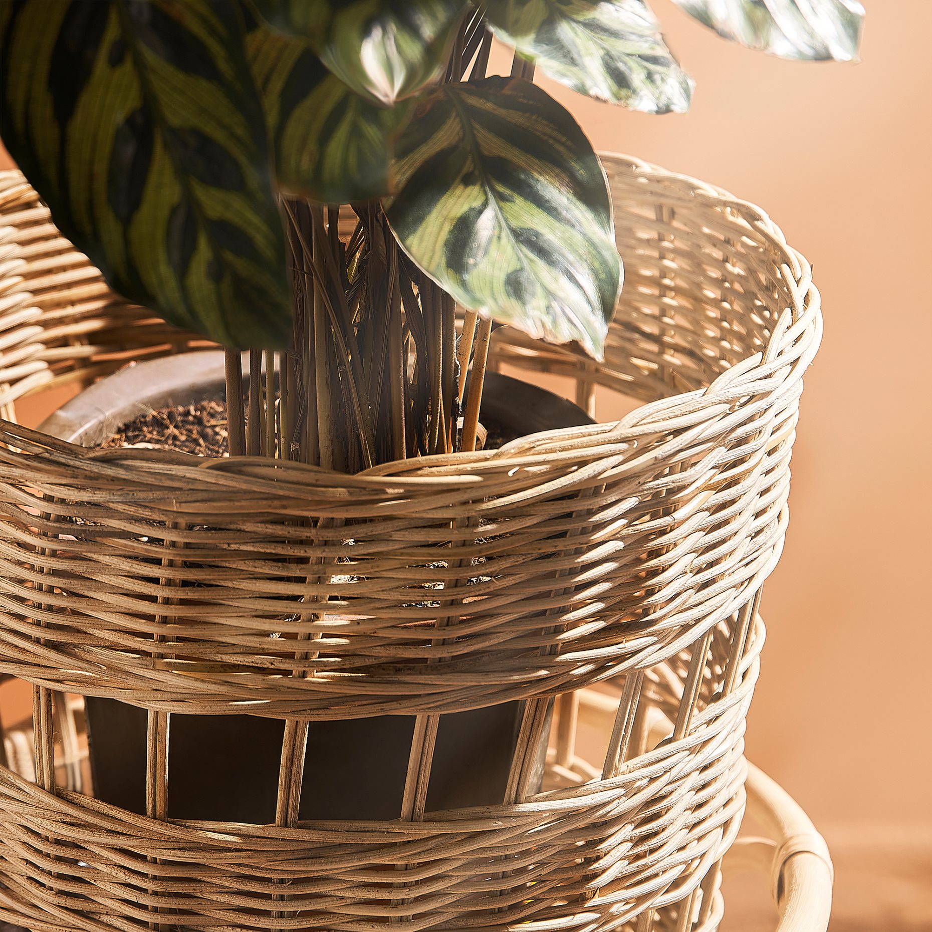 TOLKNING, plant stand/handmade, 66 cm, 705.126.86