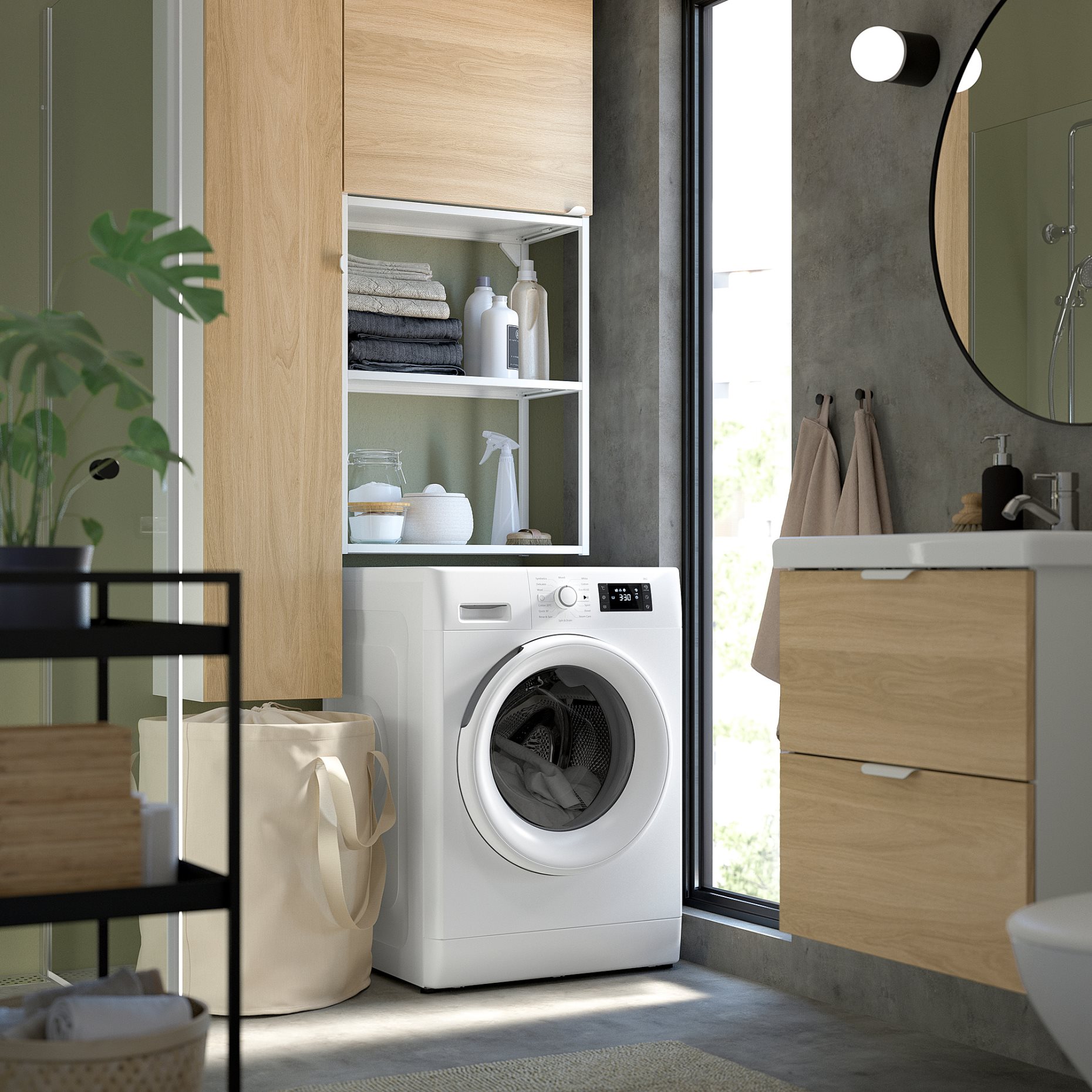 UDDARP, πλυντήριο ρούχων/IKEA 500, 8 kg, 705.254.67