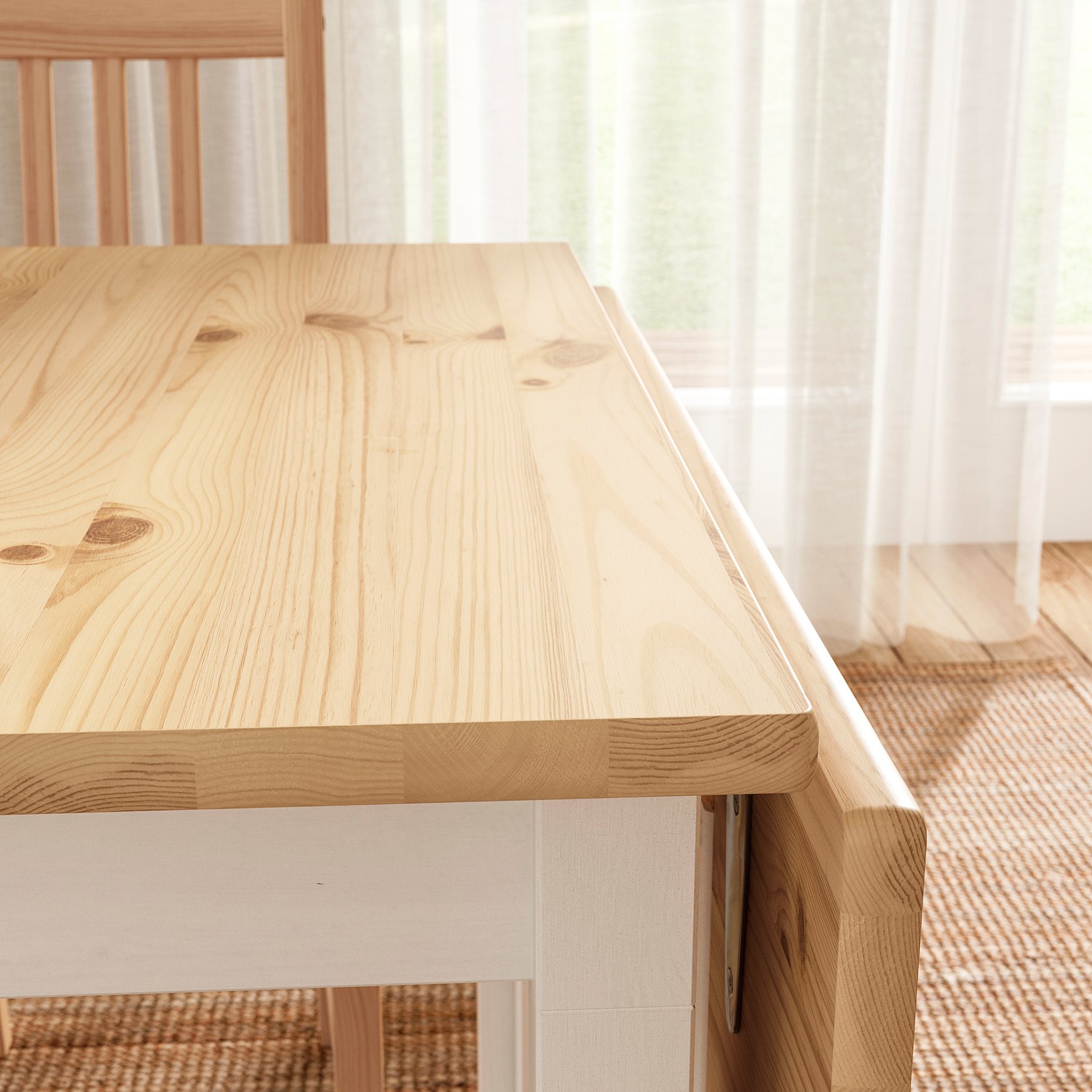 PINNTORP, gateleg table, 67/124x75 cm, 705.294.65