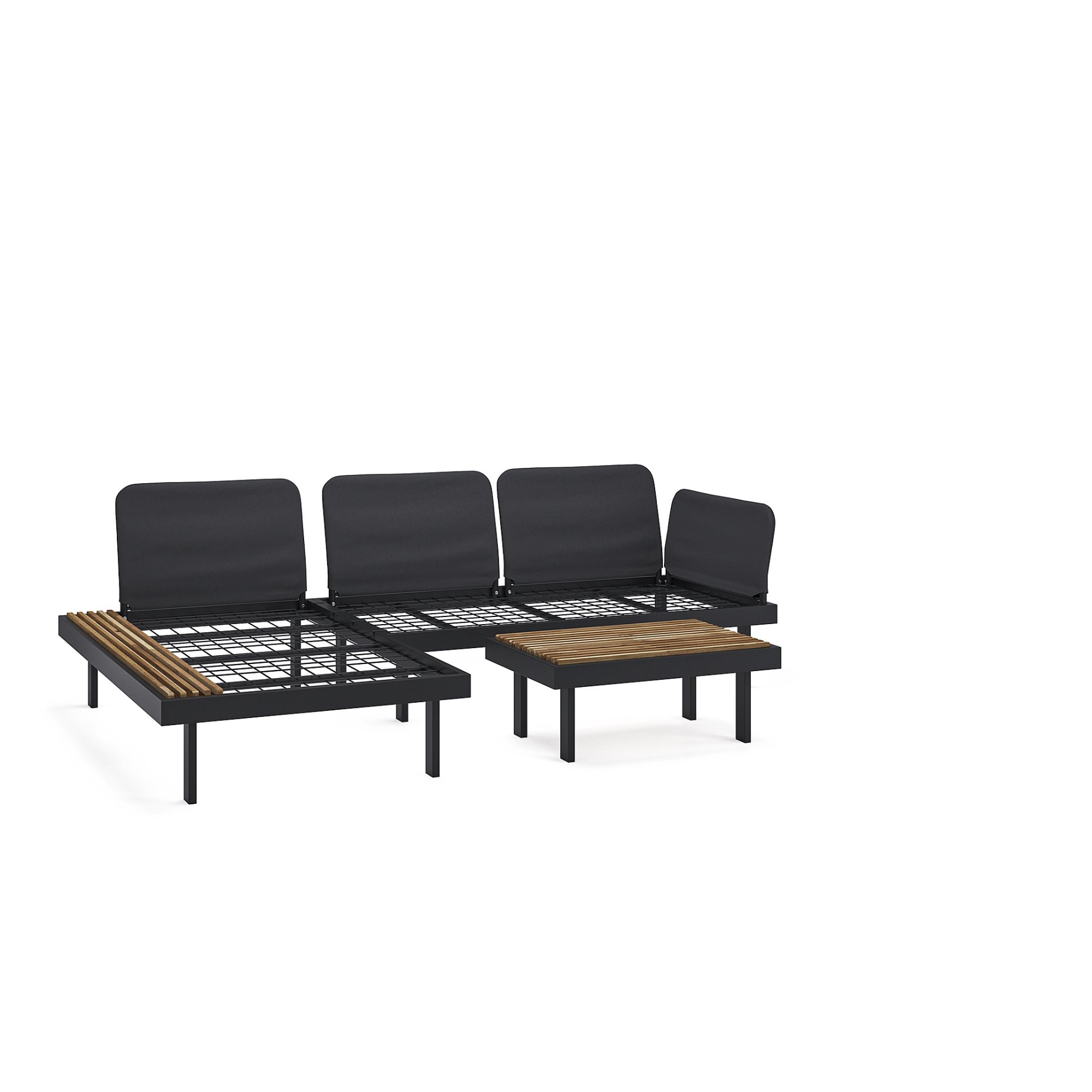 REVSKAR, 3-seat conversation set, 705.437.39