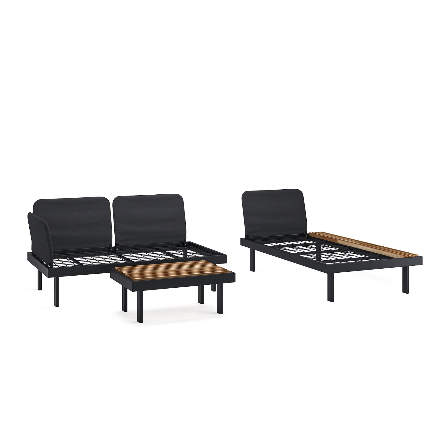 REVSKAR, 3-seat conversation set, 705.437.39
